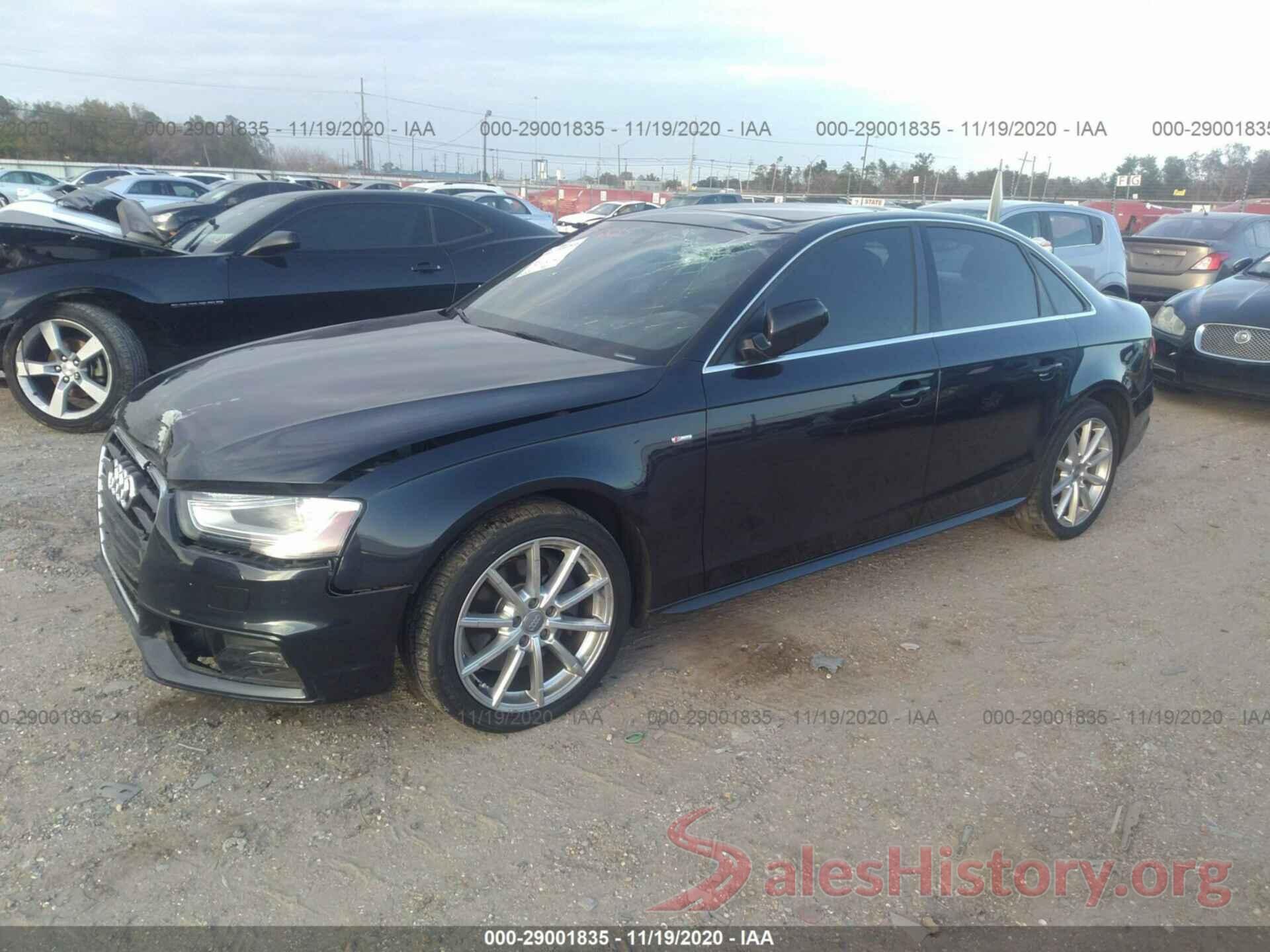 WAUBFAFL7GN003096 2016 AUDI A4