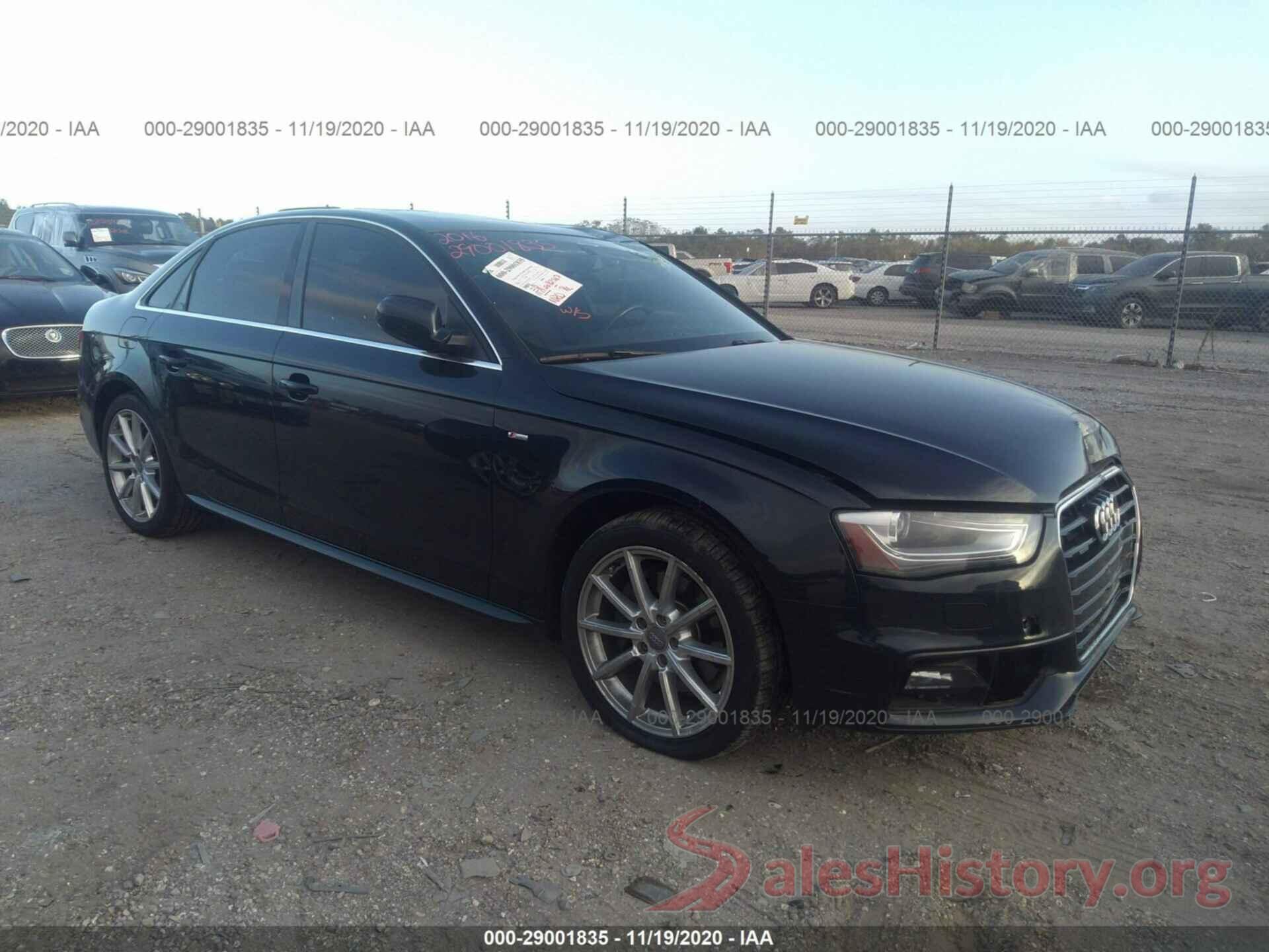 WAUBFAFL7GN003096 2016 AUDI A4