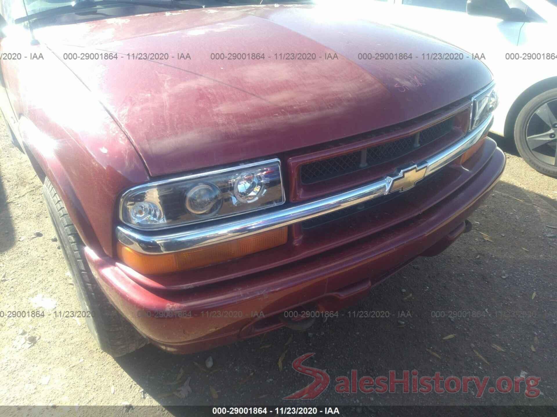 1GNDT13W12K202696 2002 CHEVROLET BLAZER