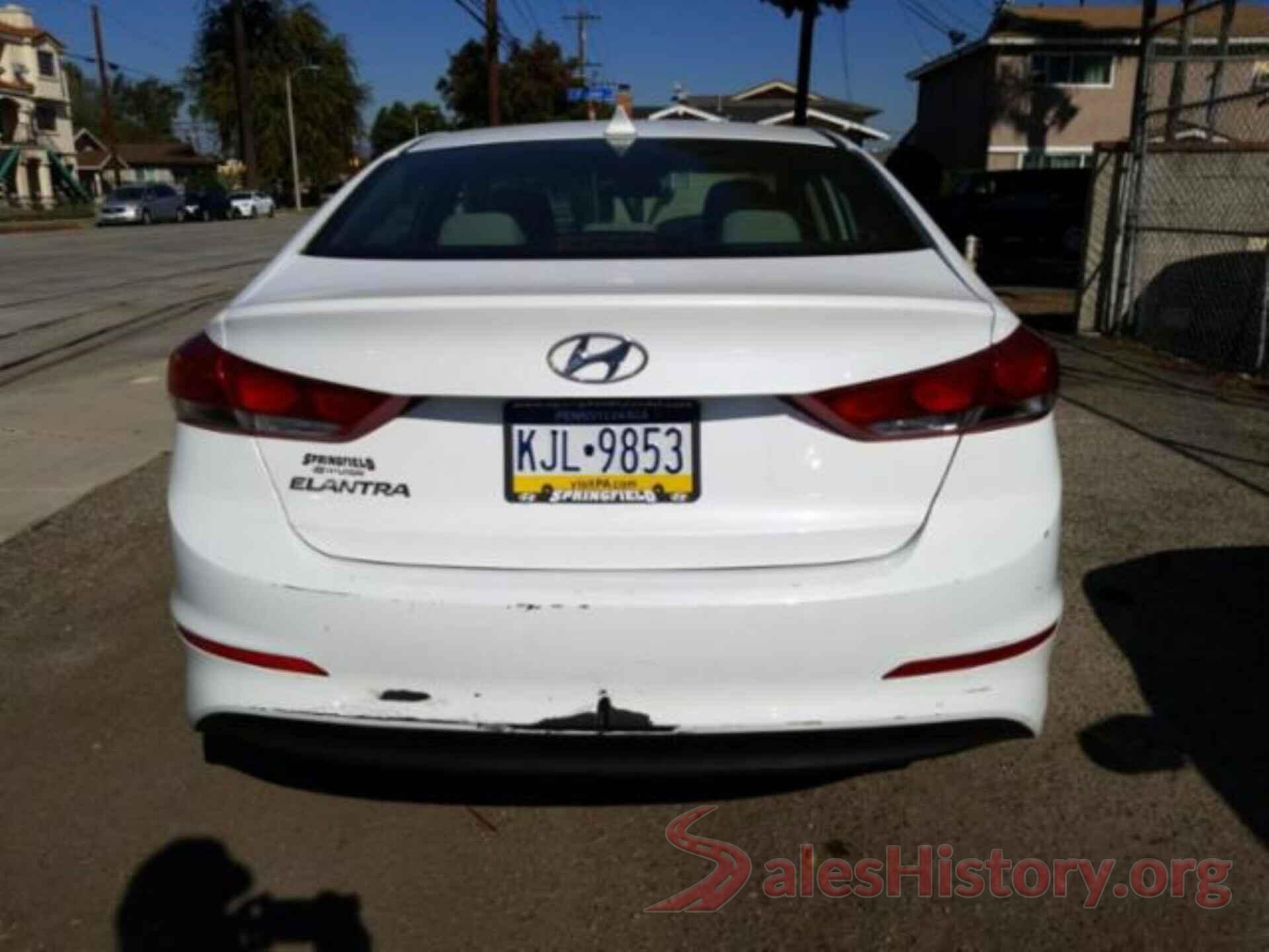 5NPD84LF7HH203967 2017 HYUNDAI ELANTRA