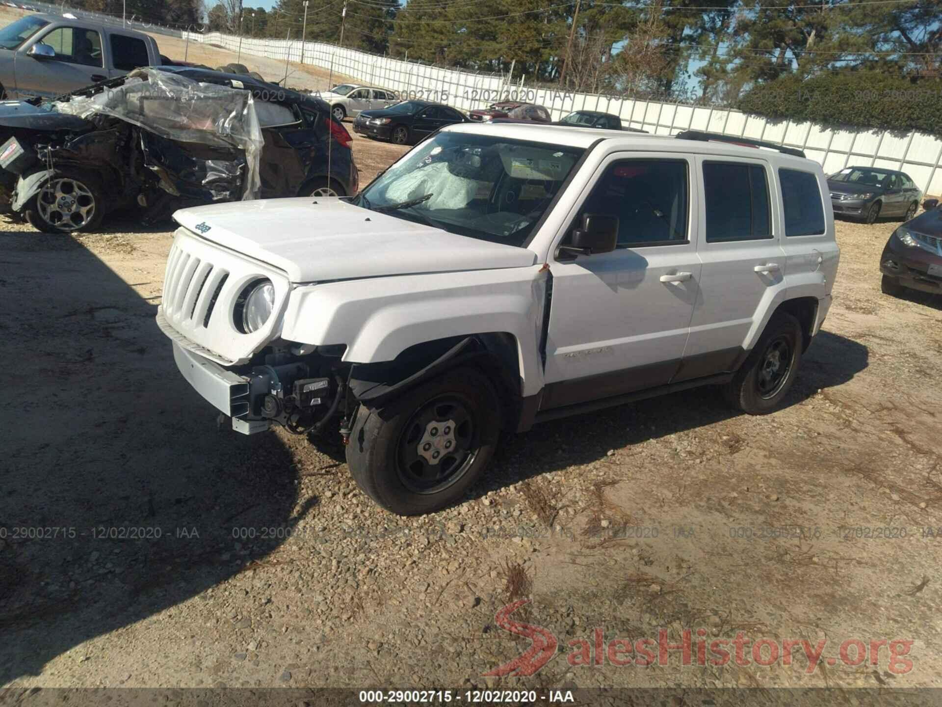 1C4NJPBA9GD641040 2016 JEEP PATRIOT