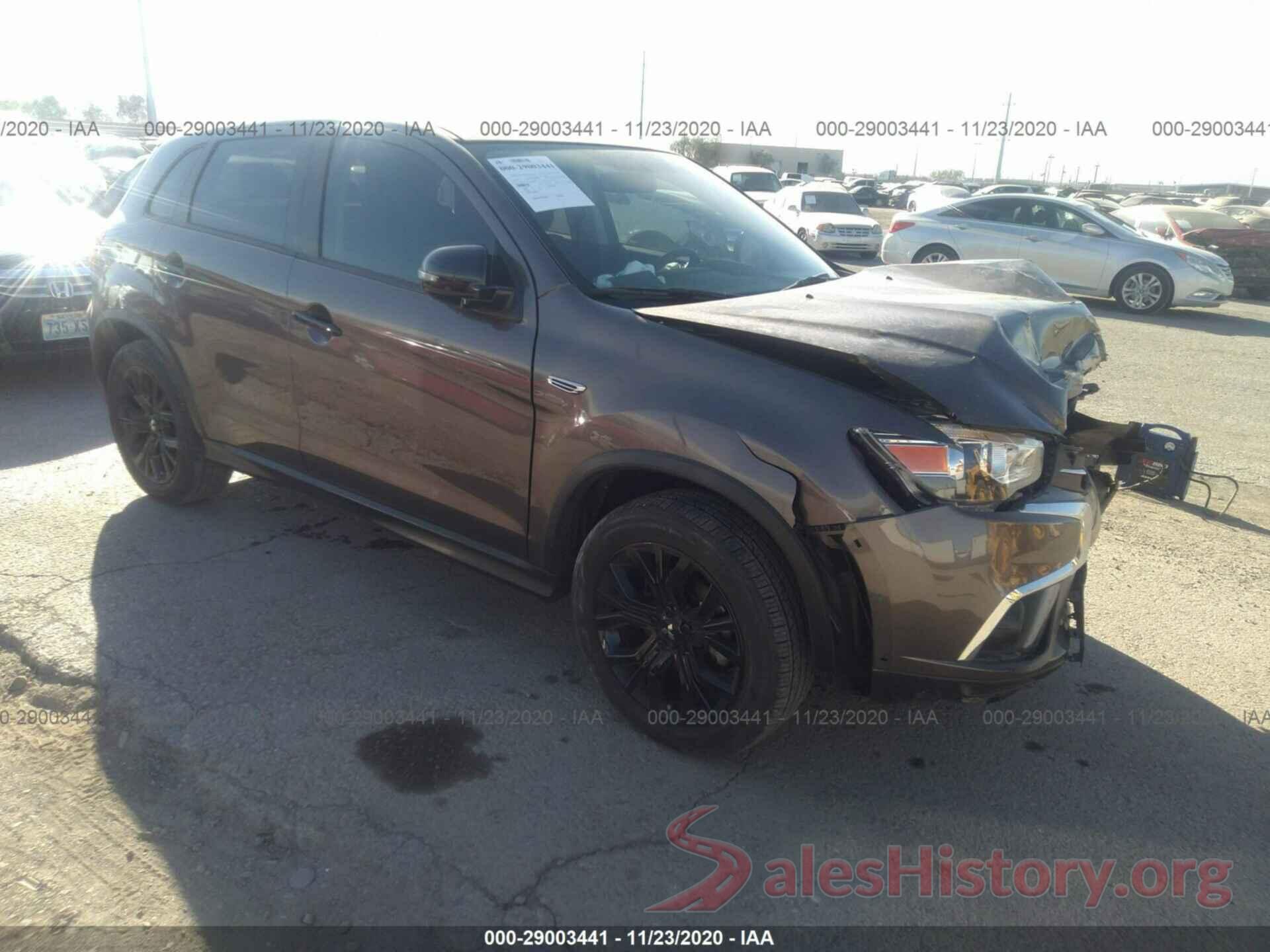 JA4AP3AU0KU016028 2019 MITSUBISHI OUTLANDER SPORT