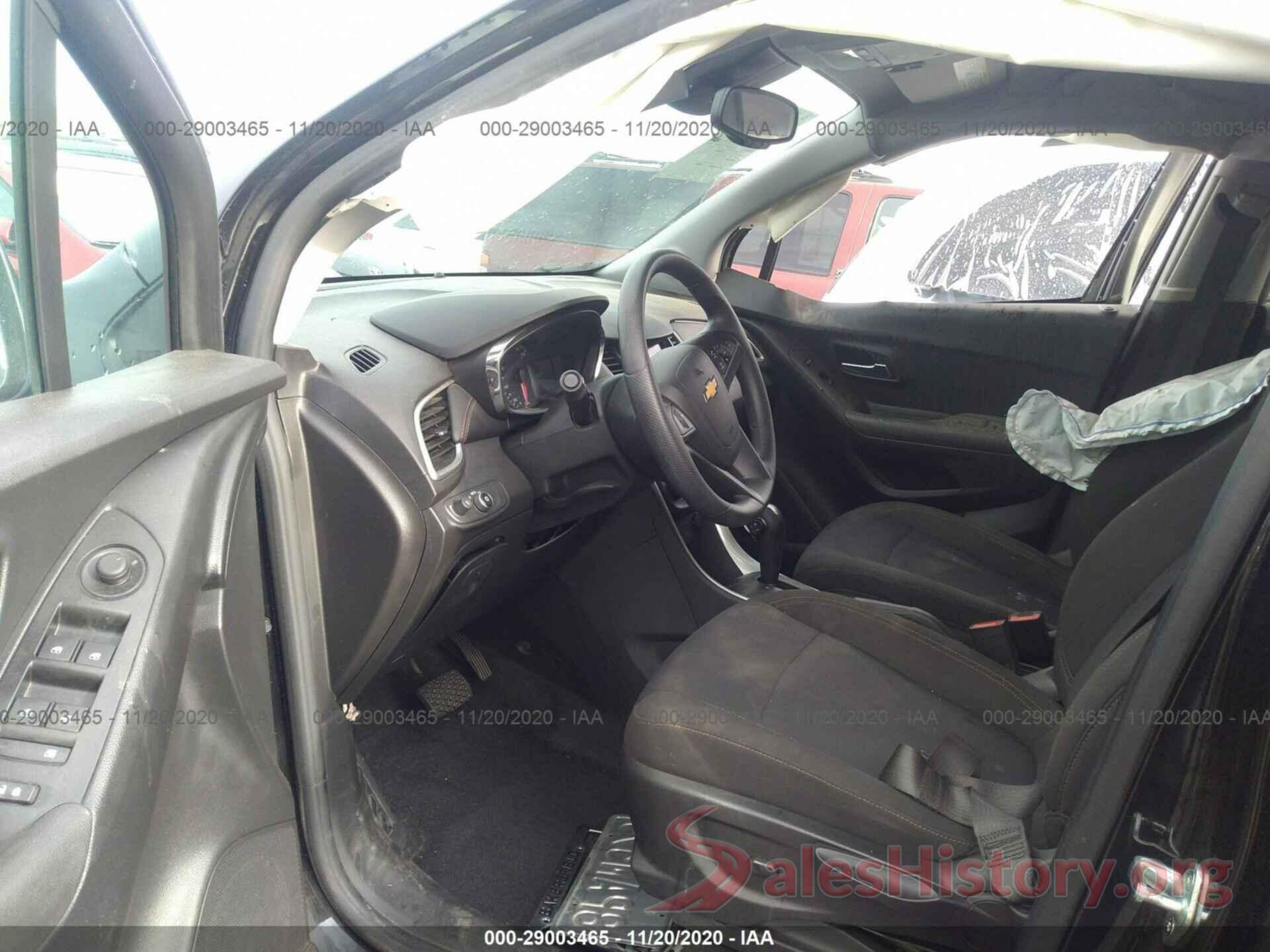 KL7CJKSB6LB063615 2020 CHEVROLET TRAX