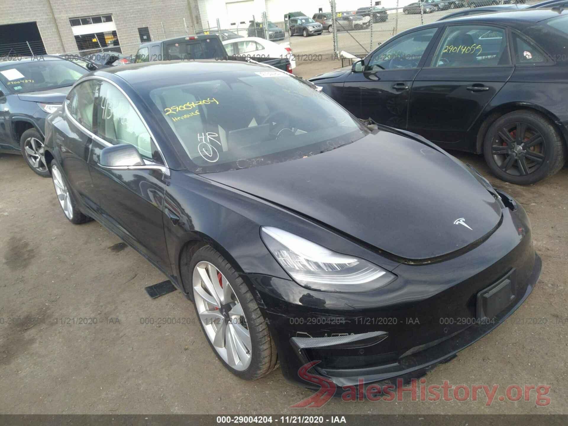 5YJ3E1EB4KF422081 2019 TESLA MODEL 3