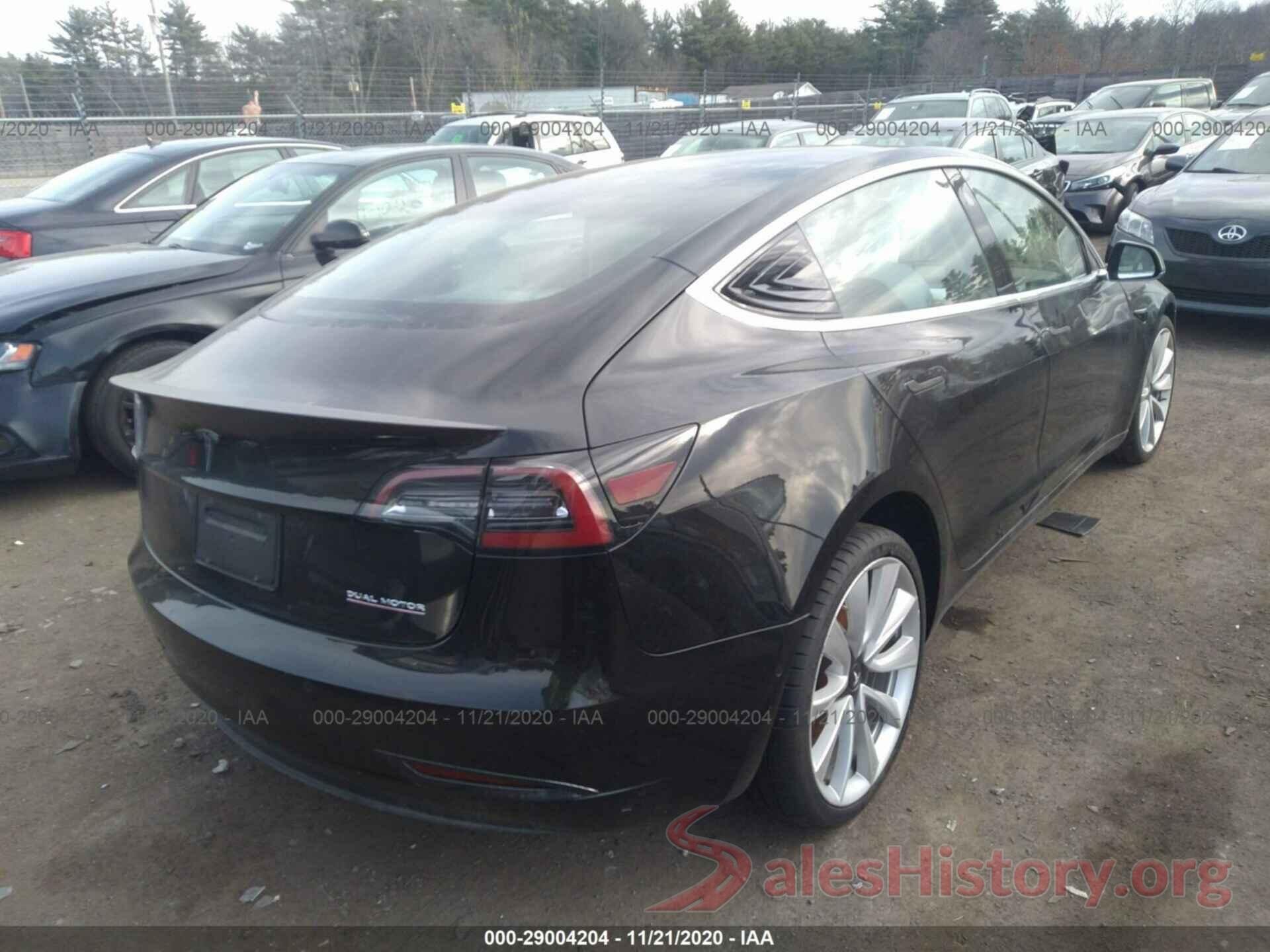 5YJ3E1EB4KF422081 2019 TESLA MODEL 3