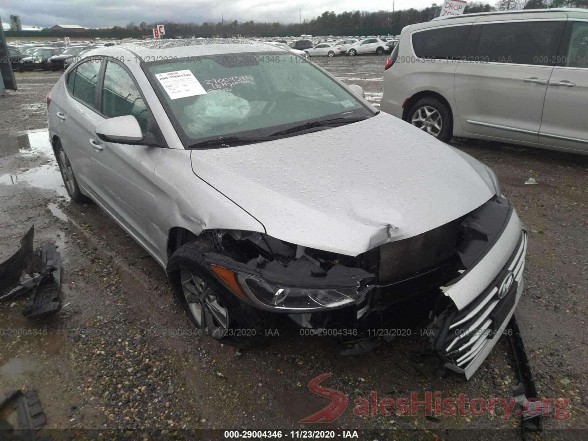 5NPD84LF4JH361088 2018 HYUNDAI ELANTRA