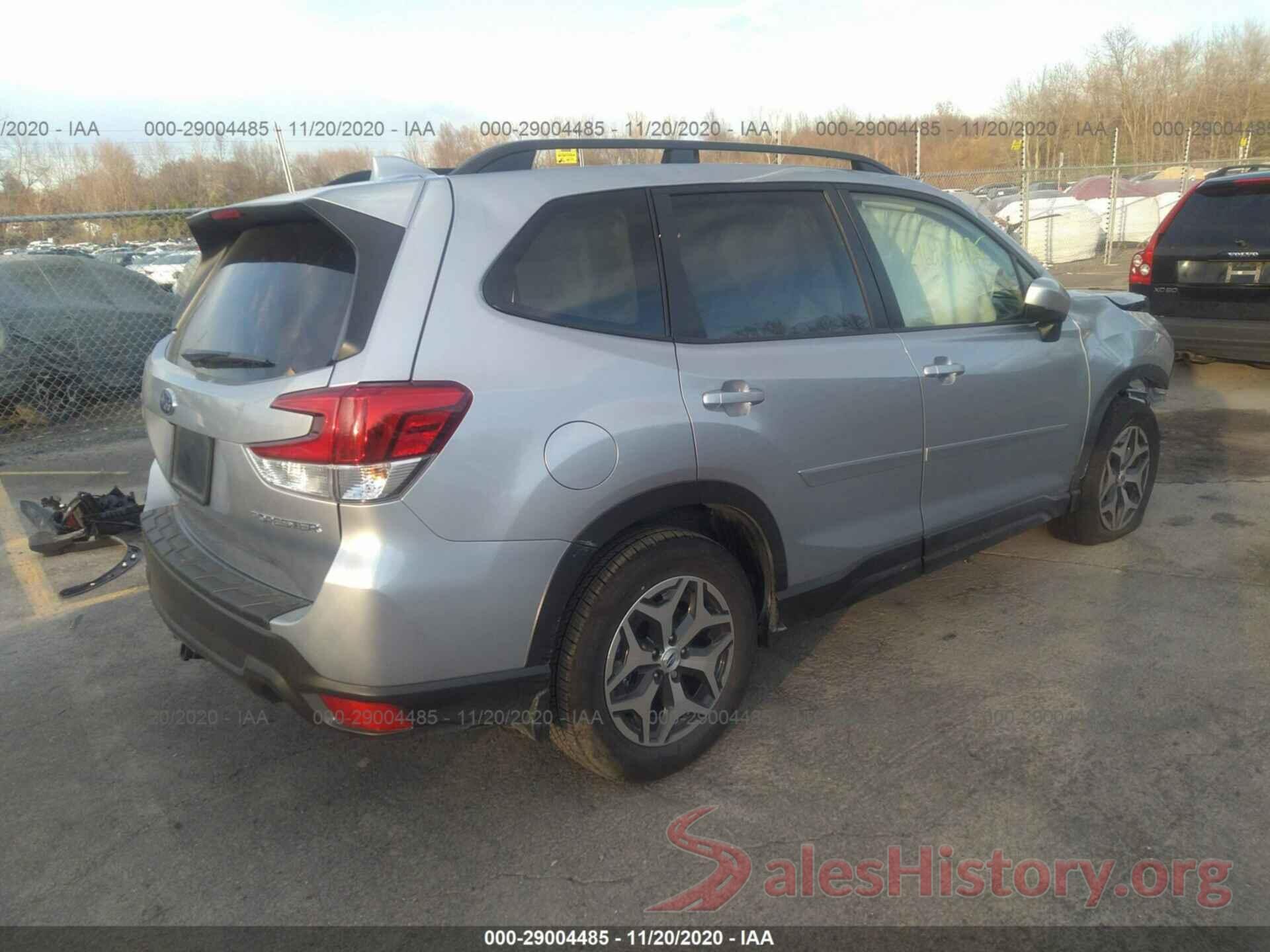 JF2SKAJC3LH525952 2020 SUBARU FORESTER