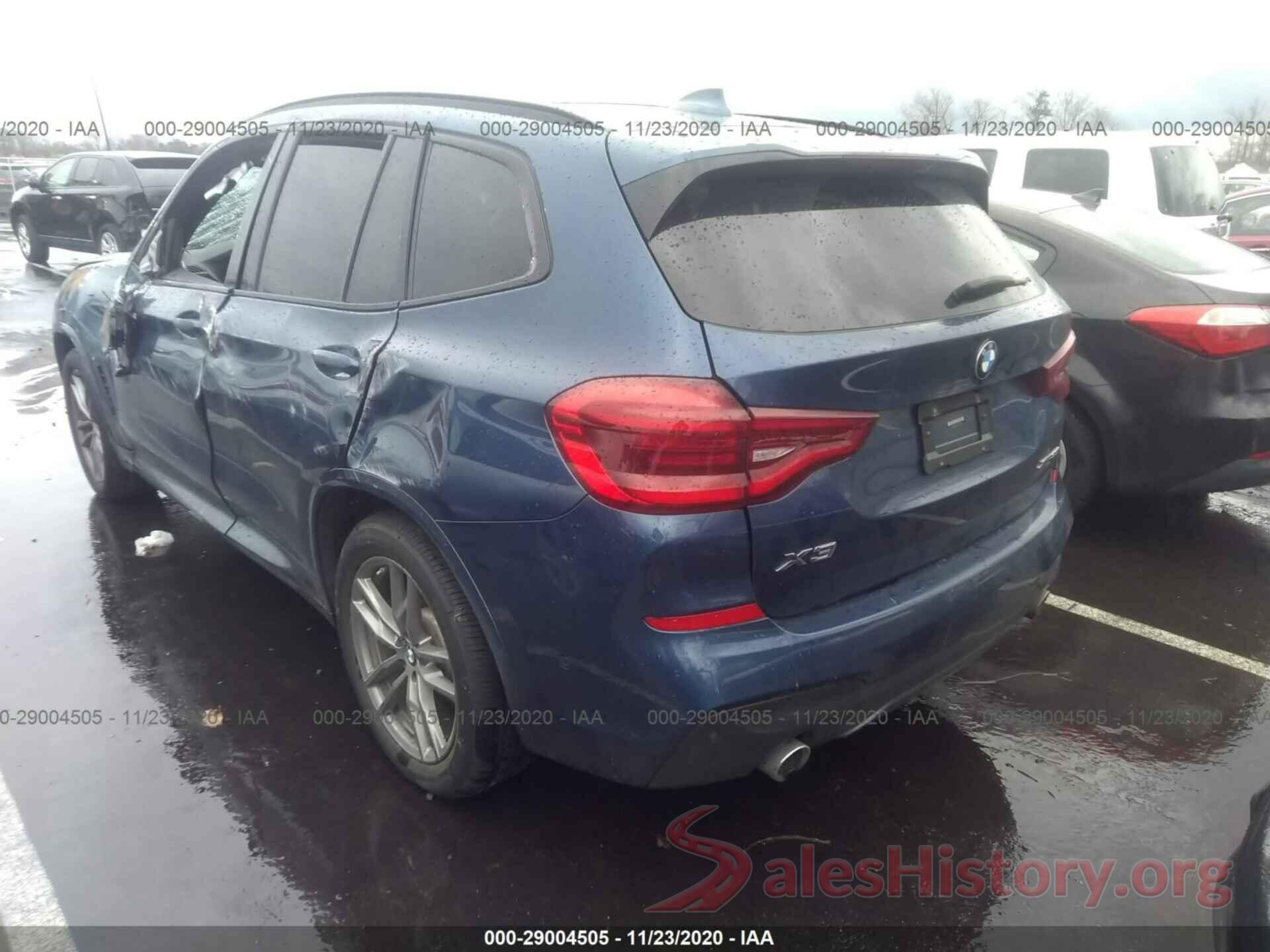 5UXTR9C51KLP92027 2019 BMW X3