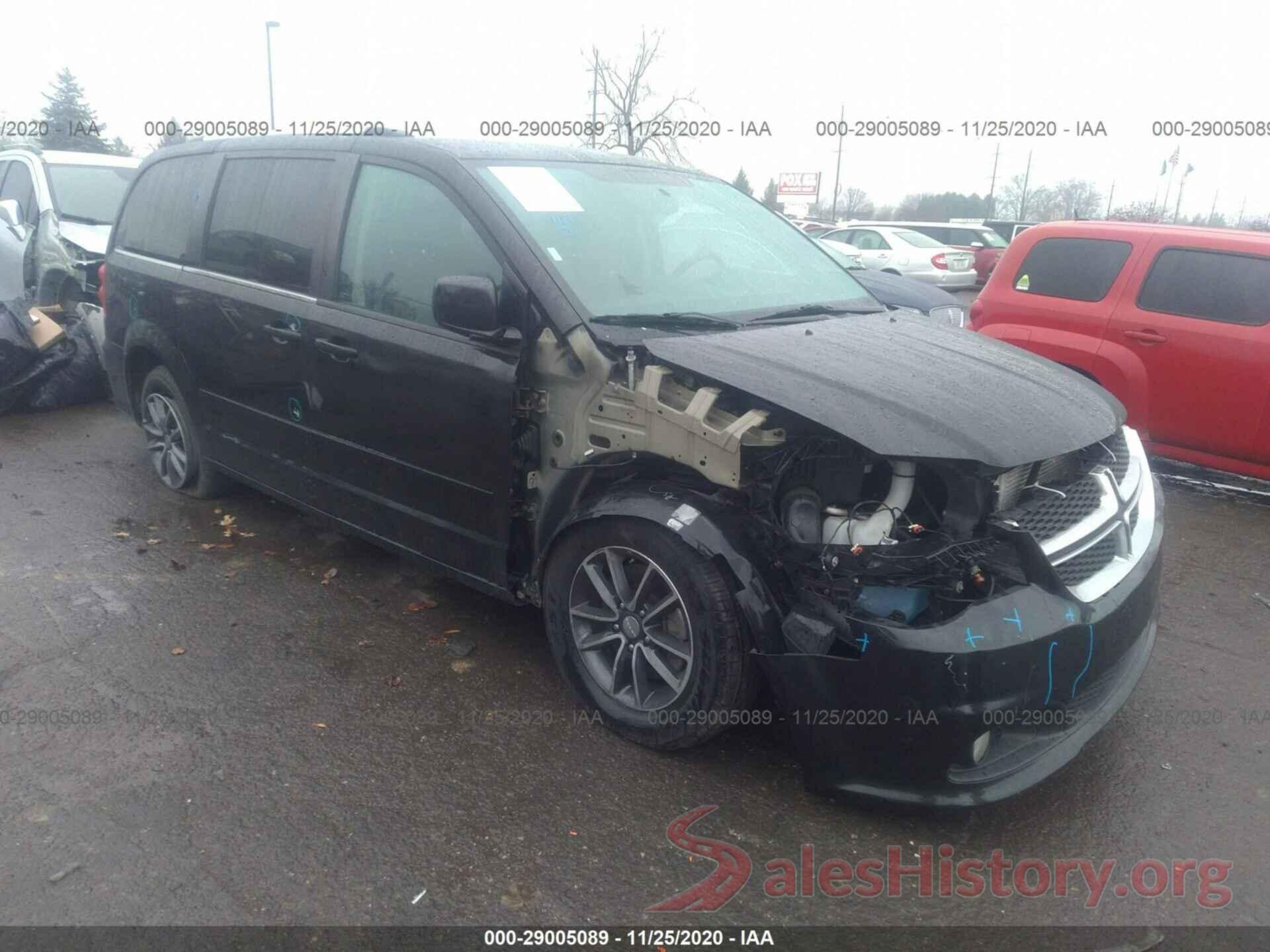 2C4RDGCG9HR860445 2017 DODGE GRAND CARAVAN