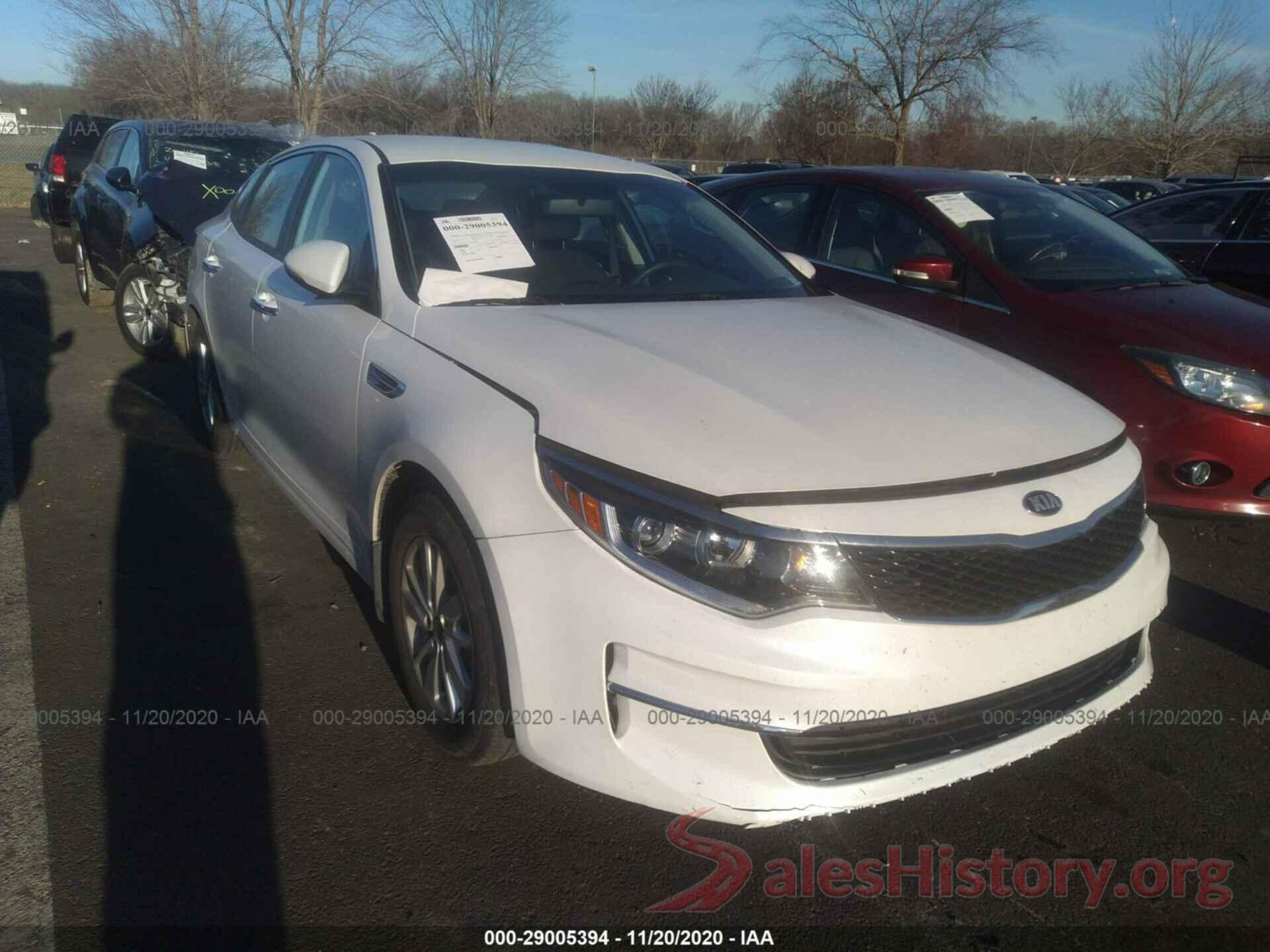 5XXGT4L37GG046873 2016 KIA OPTIMA