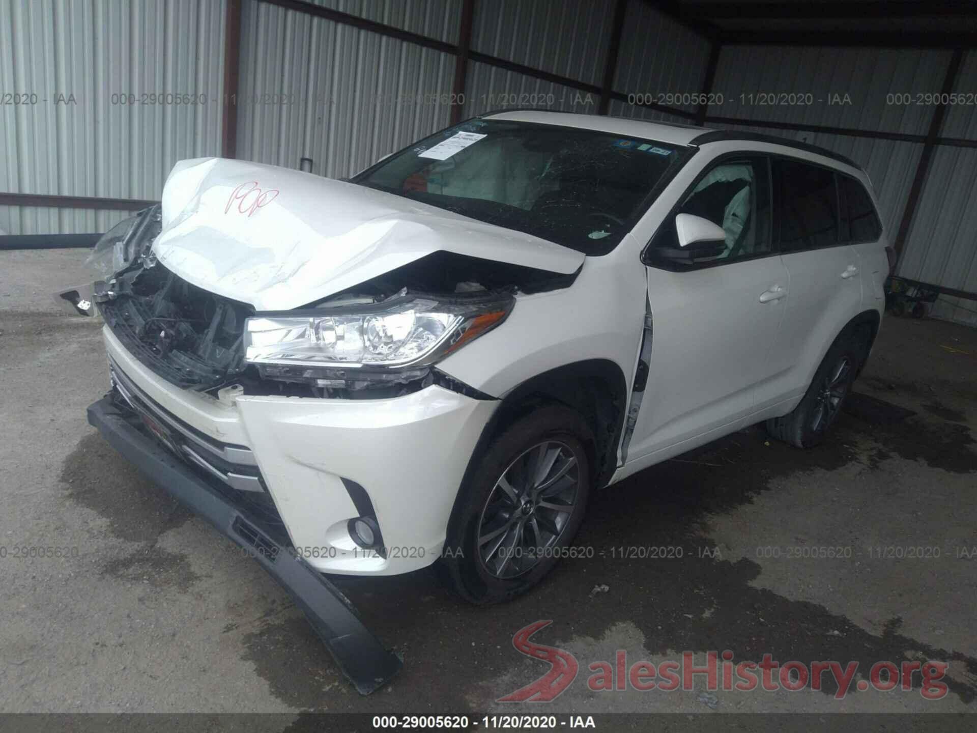 5TDKZRFHXHS522188 2017 TOYOTA HIGHLANDER