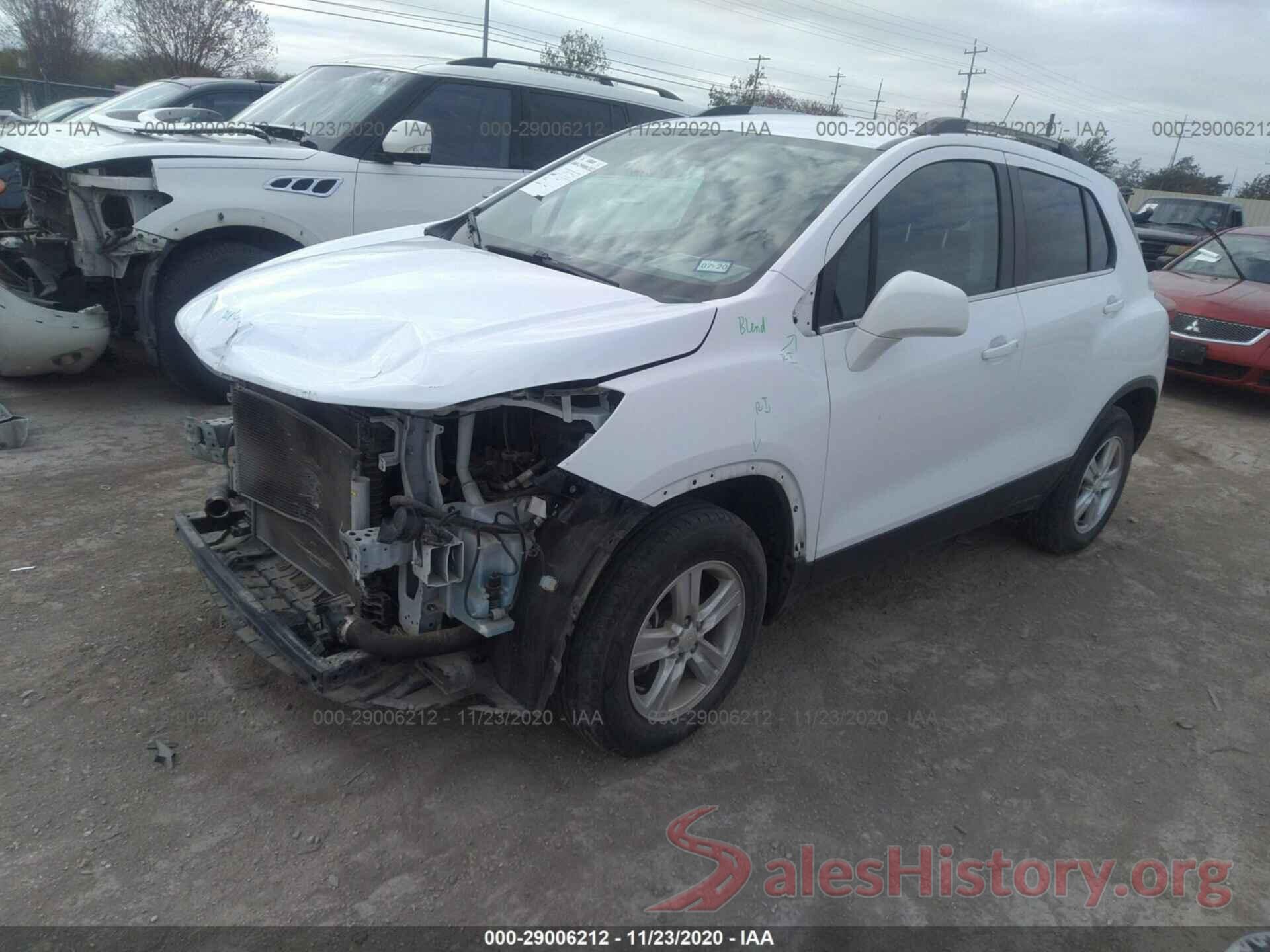 3GNCJPSBXHL146865 2017 CHEVROLET TRAX