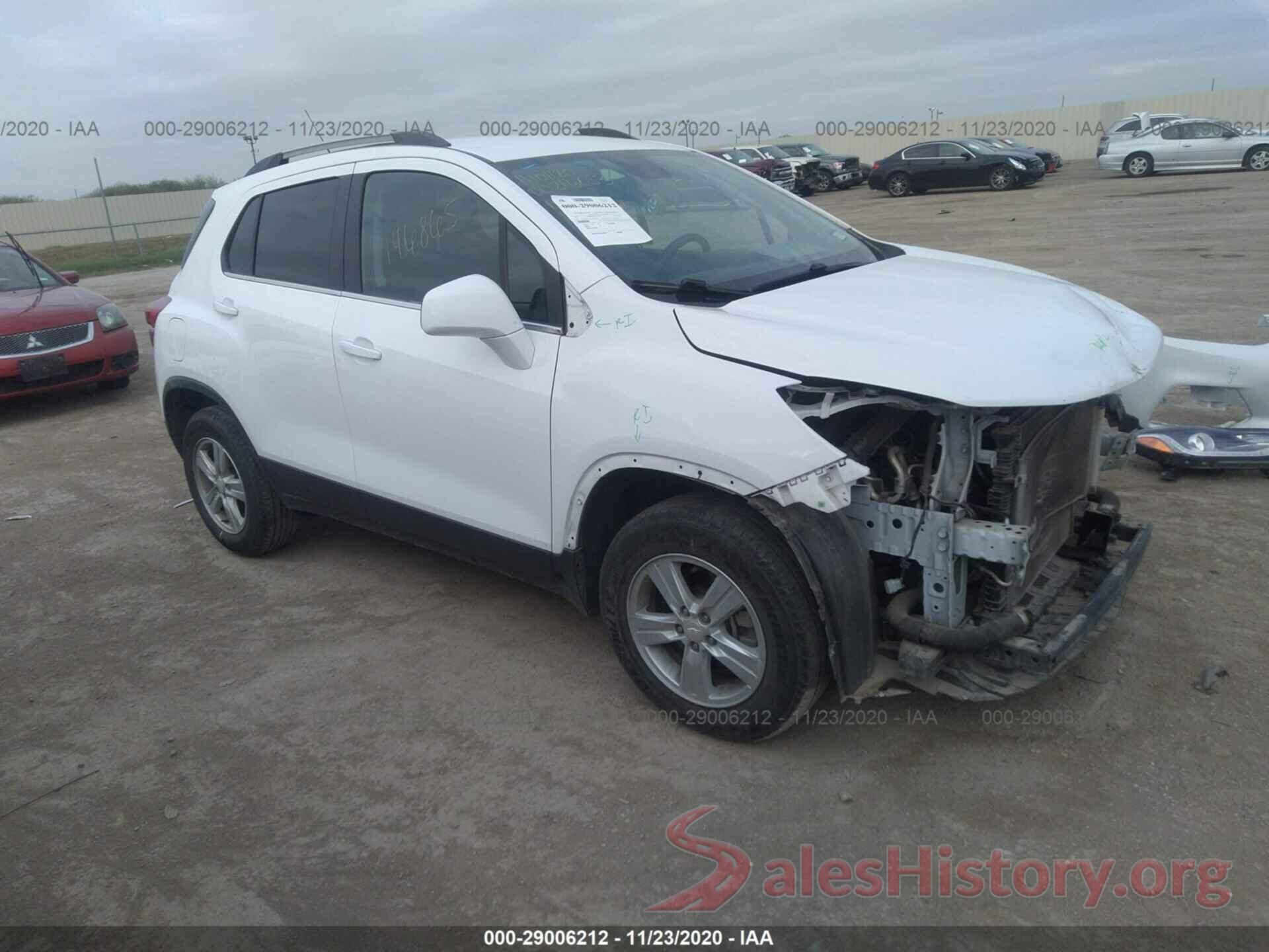 3GNCJPSBXHL146865 2017 CHEVROLET TRAX