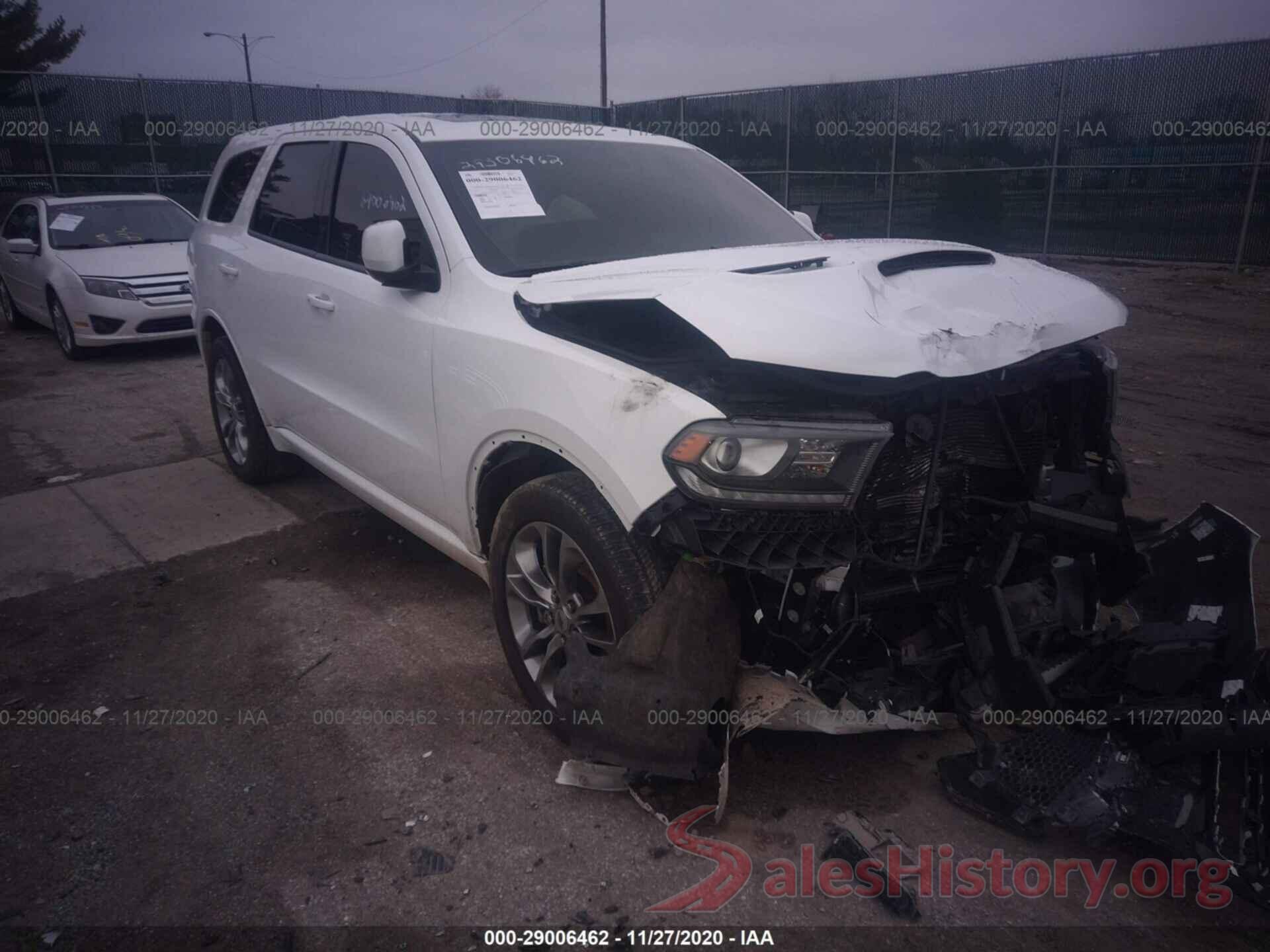 1C4SDJCTXKC722876 2019 DODGE DURANGO