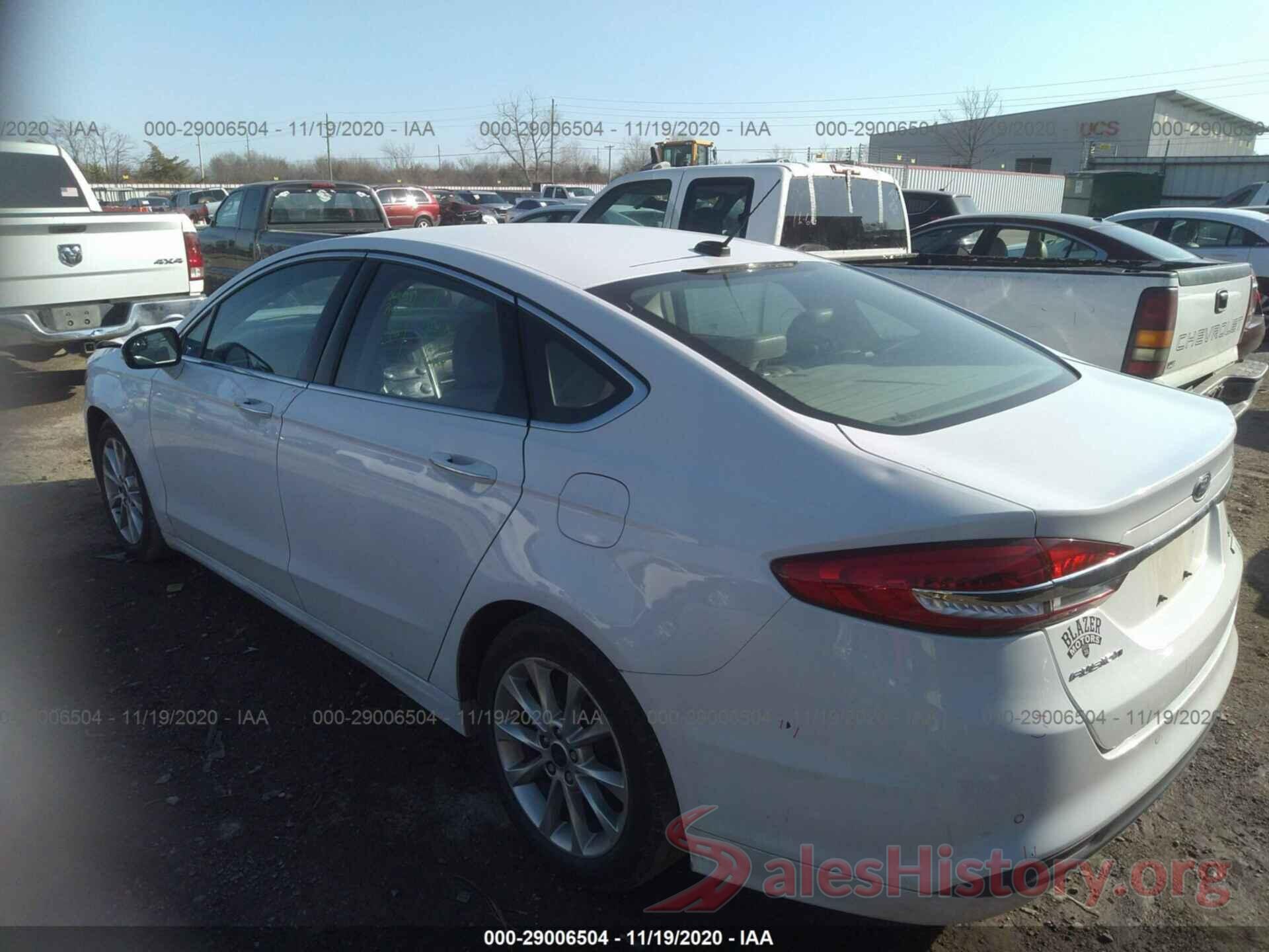 3FA6P0HD3HR113357 2017 FORD FUSION