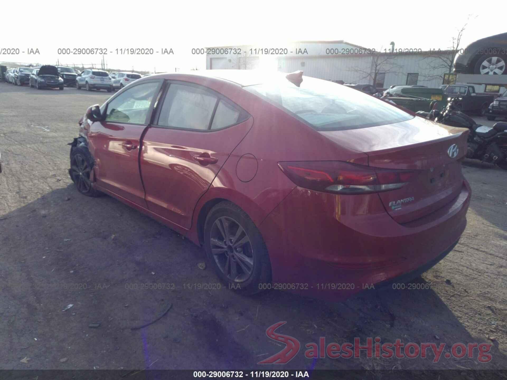 5NPD84LF4JH337258 2018 HYUNDAI ELANTRA