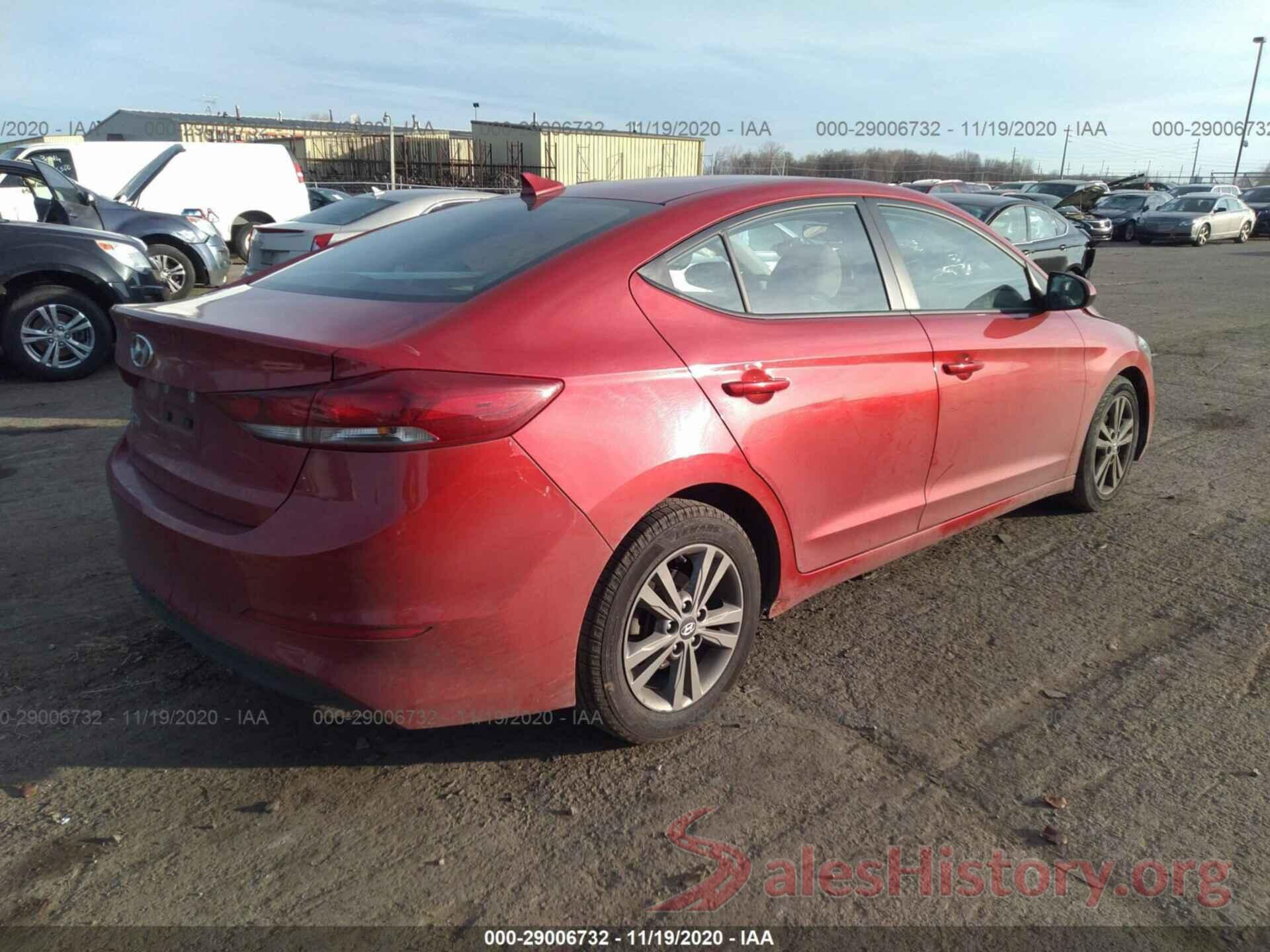 5NPD84LF4JH337258 2018 HYUNDAI ELANTRA