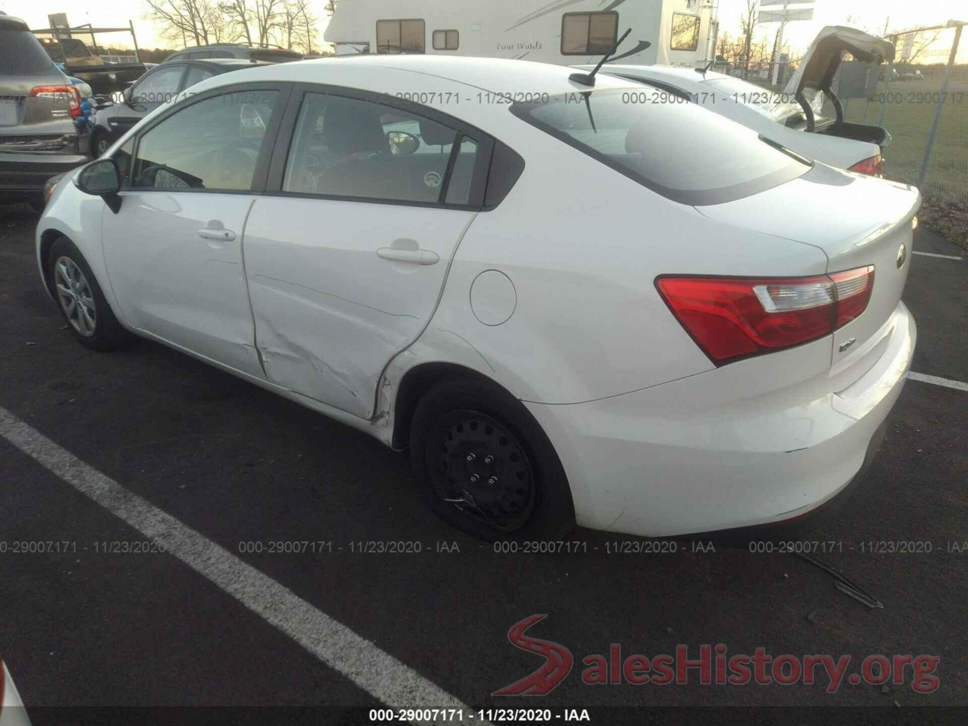 KNADM4A35G6578623 2016 KIA RIO