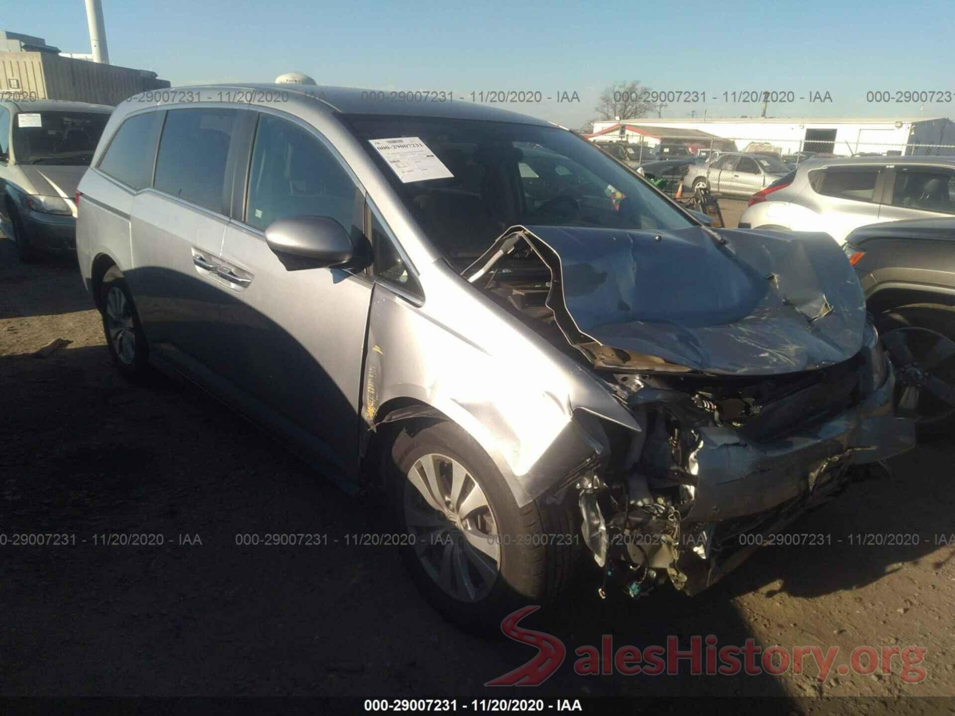 5FNRL5H48HB013627 2017 HONDA ODYSSEY