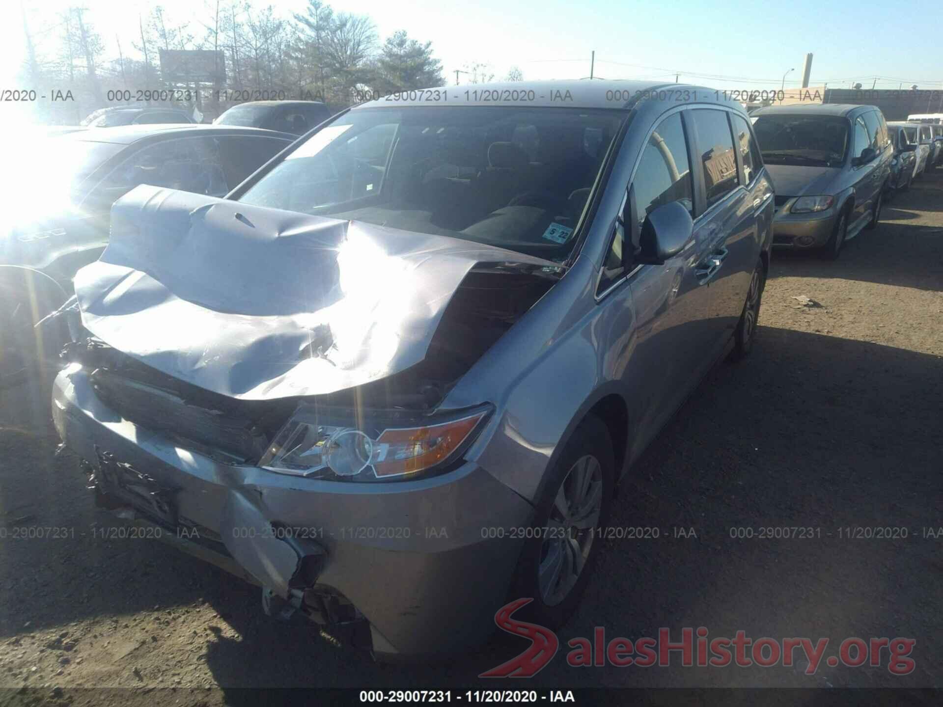 5FNRL5H48HB013627 2017 HONDA ODYSSEY