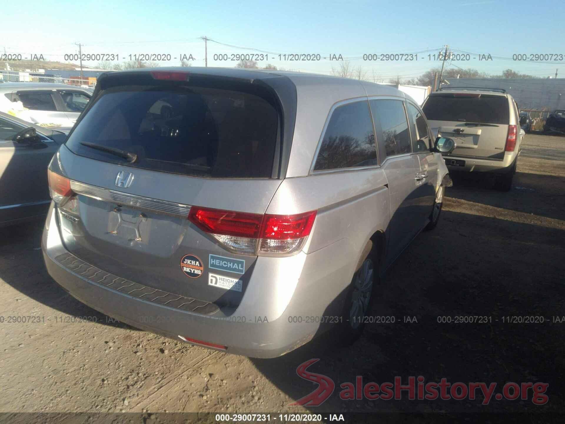 5FNRL5H48HB013627 2017 HONDA ODYSSEY