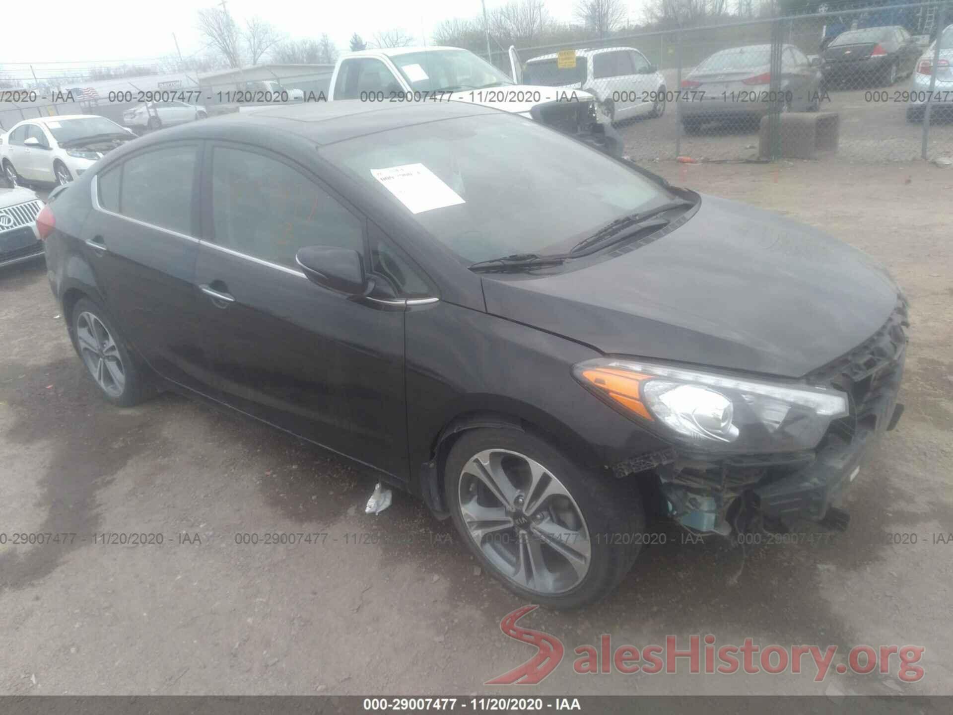 KNAFZ4A80G5550479 2016 KIA FORTE