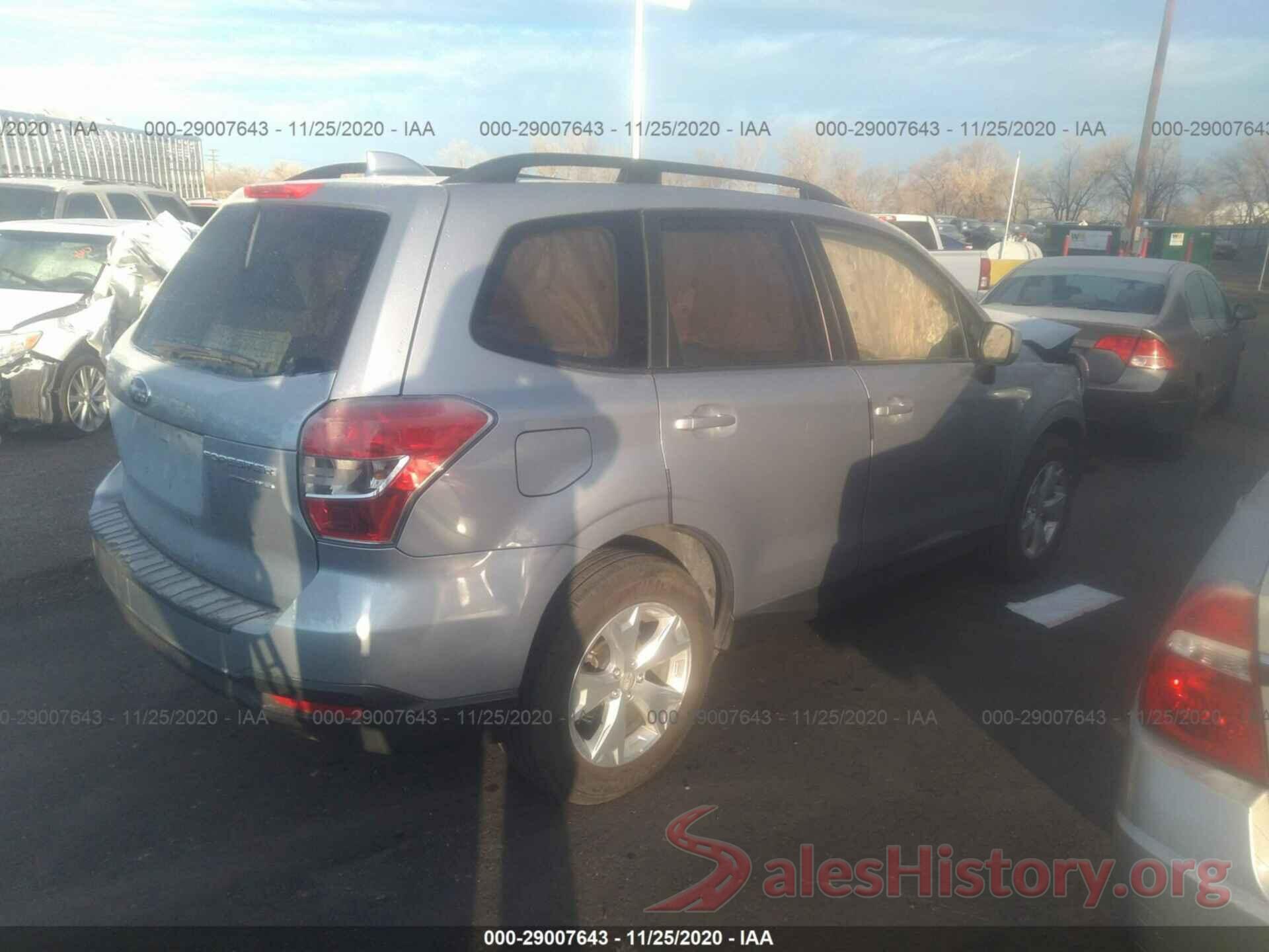 JF2SJADCXGH407806 2016 SUBARU FORESTER