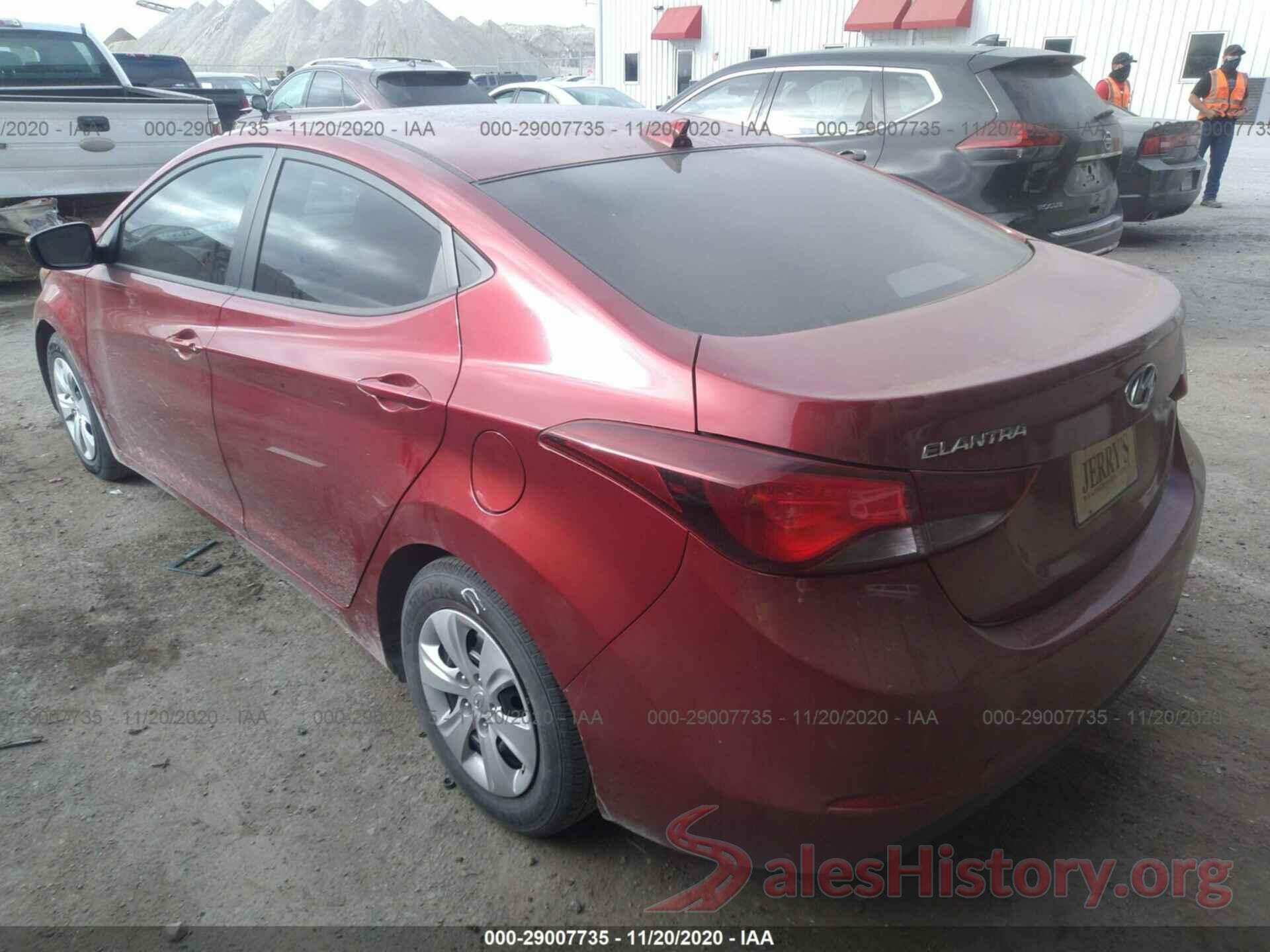 5NPDH4AE2GH788790 2016 HYUNDAI ELANTRA