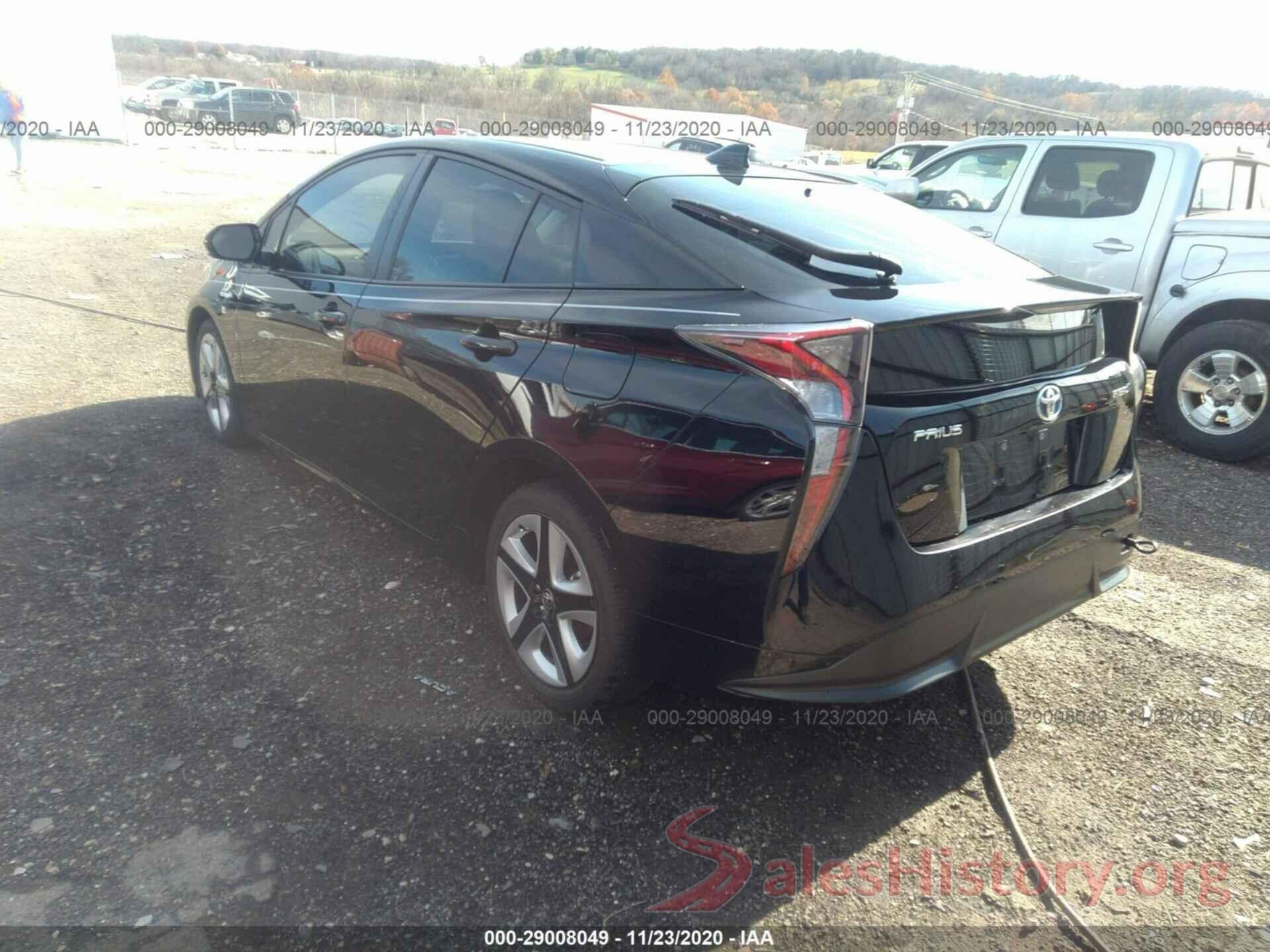 JTDKARFU3H3038207 2017 TOYOTA PRIUS