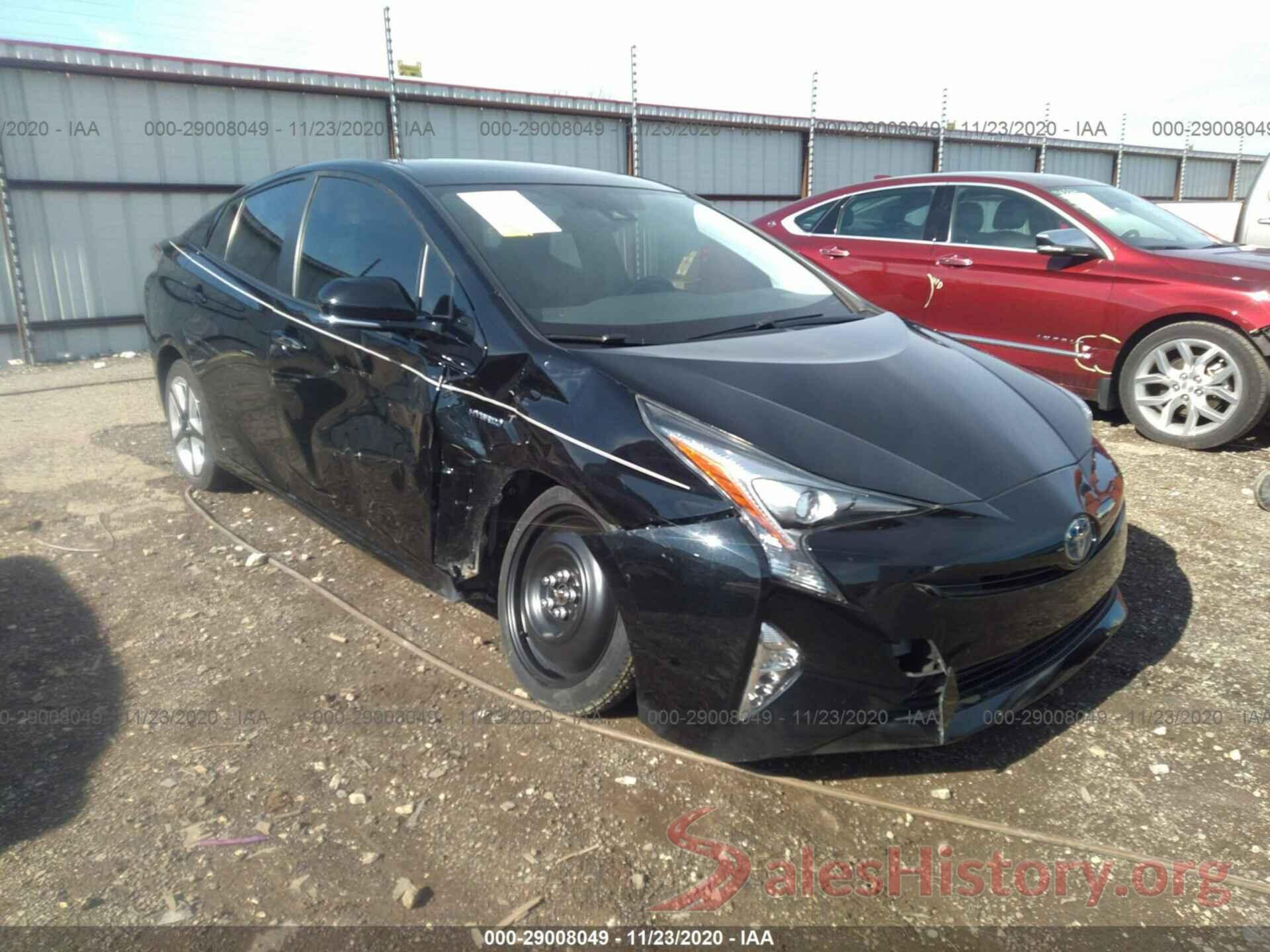 JTDKARFU3H3038207 2017 TOYOTA PRIUS