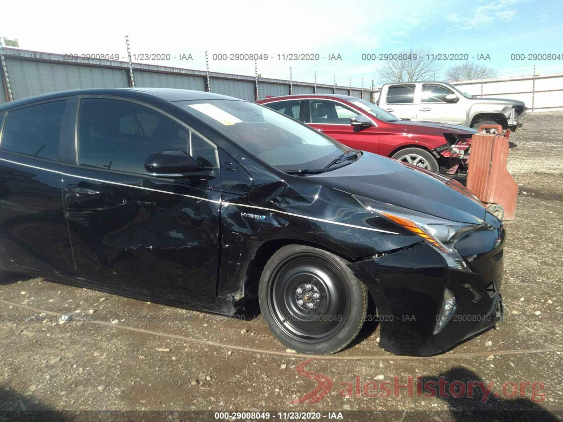 JTDKARFU3H3038207 2017 TOYOTA PRIUS