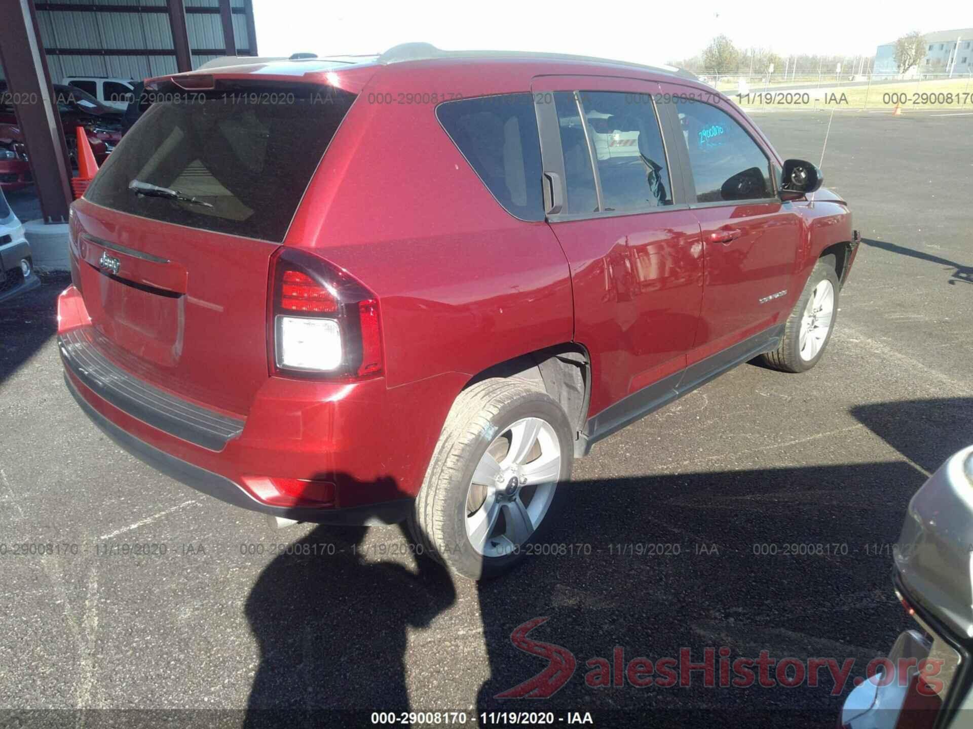 1C4NJCBA9GD765009 2016 JEEP COMPASS