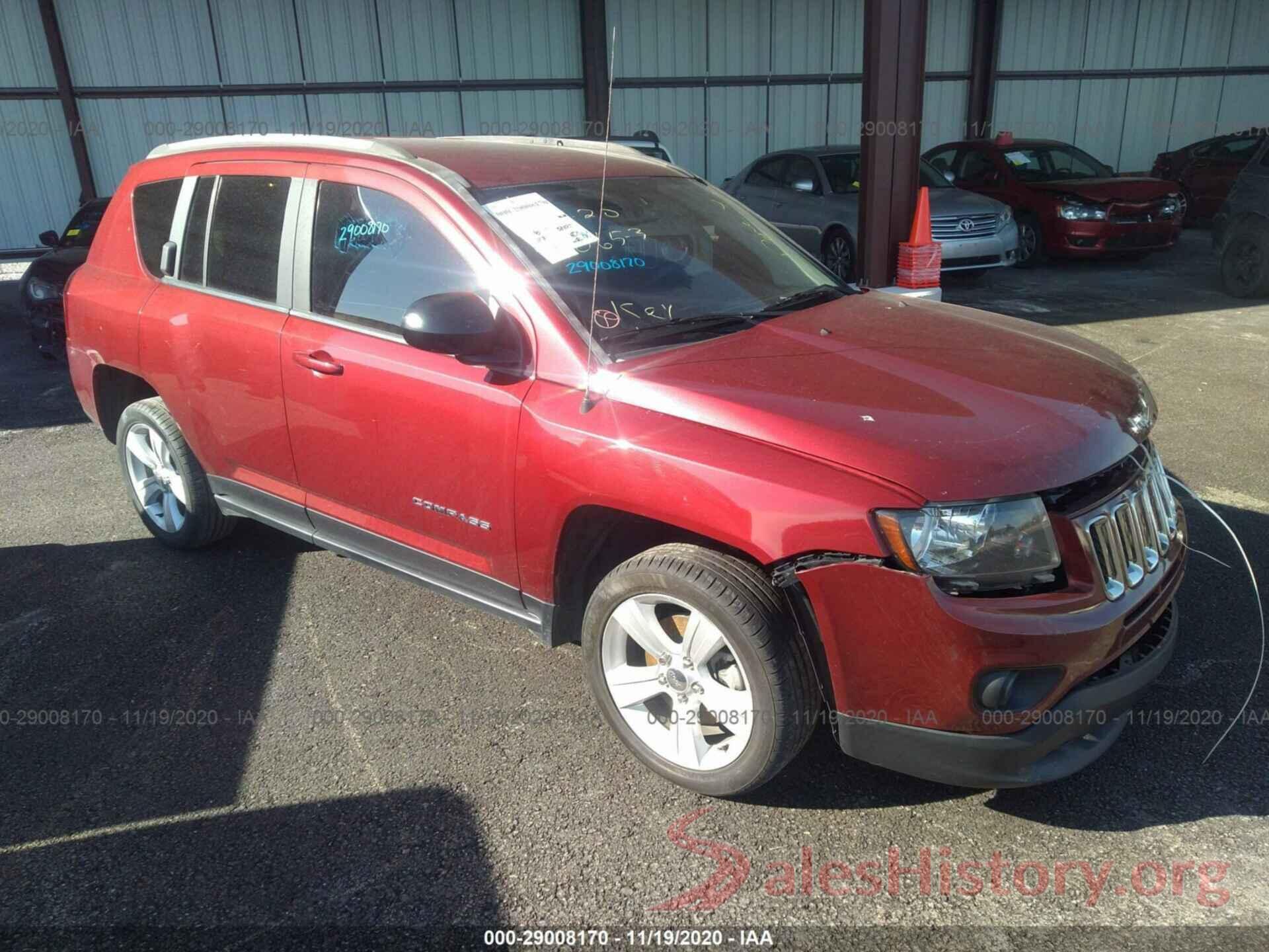 1C4NJCBA9GD765009 2016 JEEP COMPASS