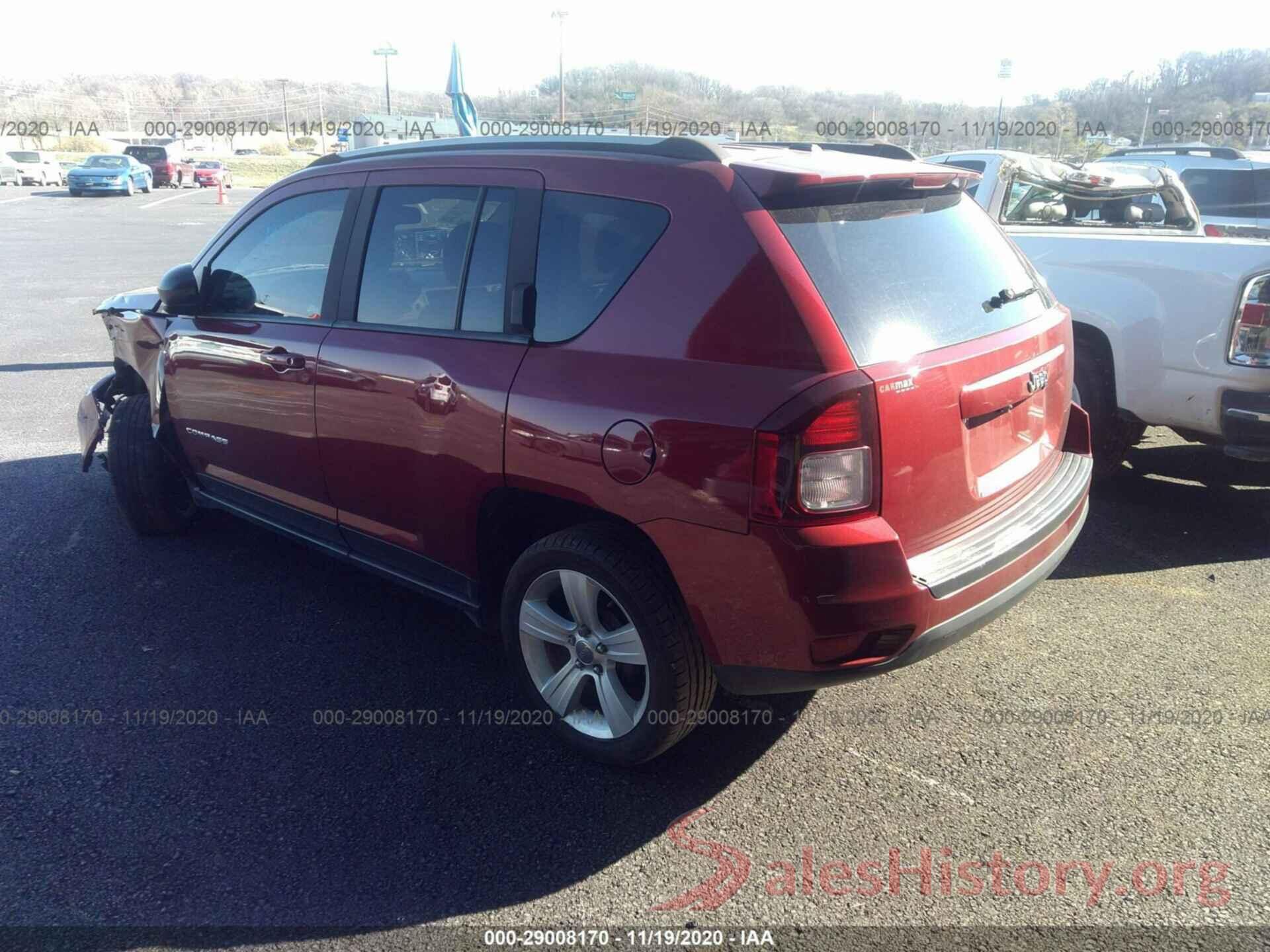 1C4NJCBA9GD765009 2016 JEEP COMPASS