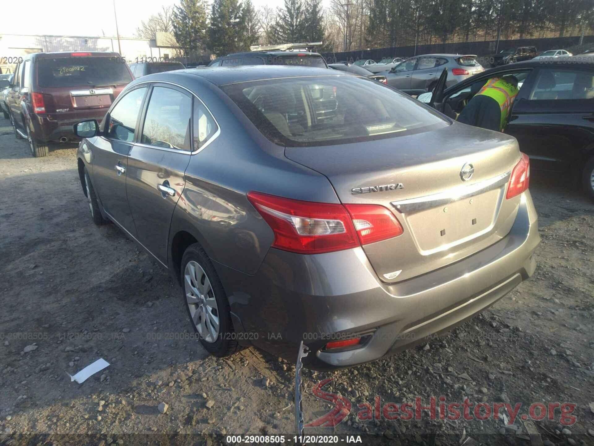 3N1AB7AP3GY331435 2016 NISSAN SENTRA