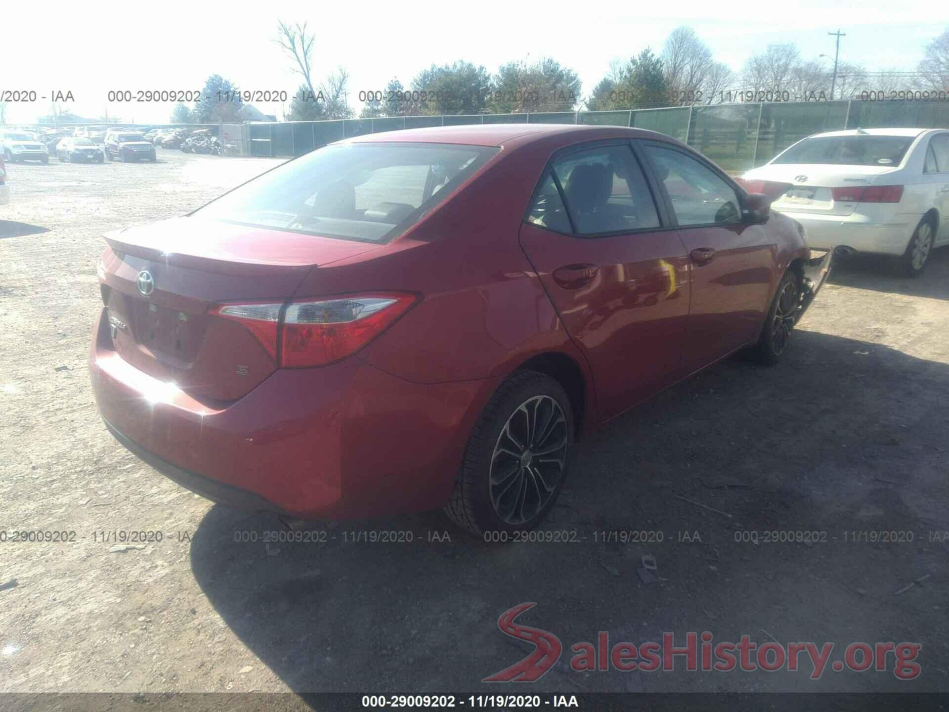 5YFBURHE9GP474367 2016 TOYOTA COROLLA