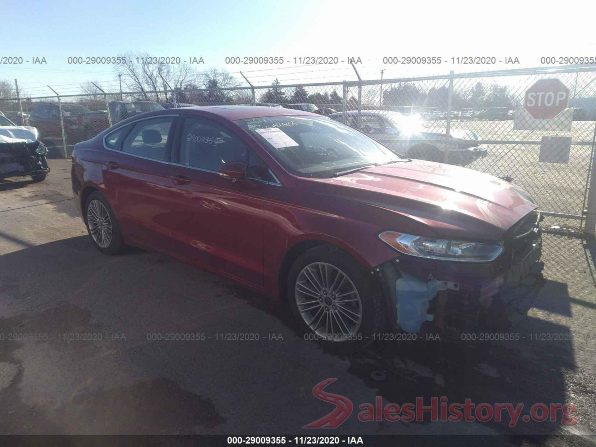 3FA6P0HD0GR236712 2016 FORD FUSION