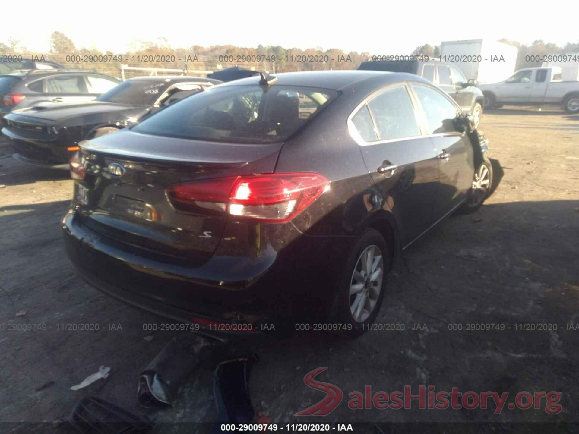 3KPFL4A75HE020235 2017 KIA FORTE