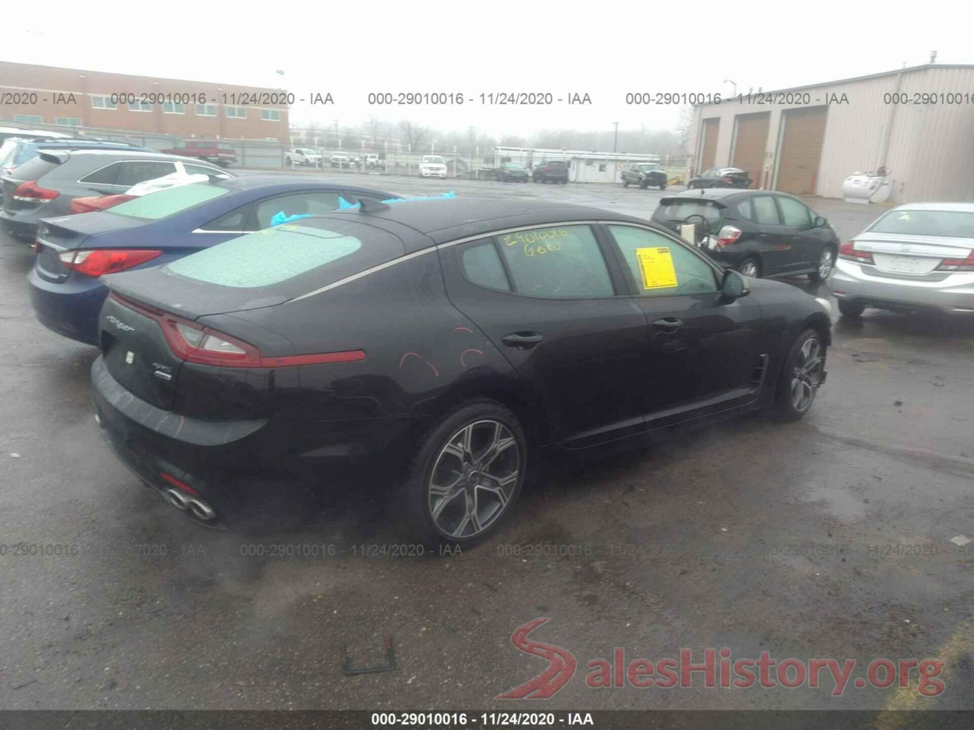 KNAE15LA7L6080772 2020 KIA STINGER