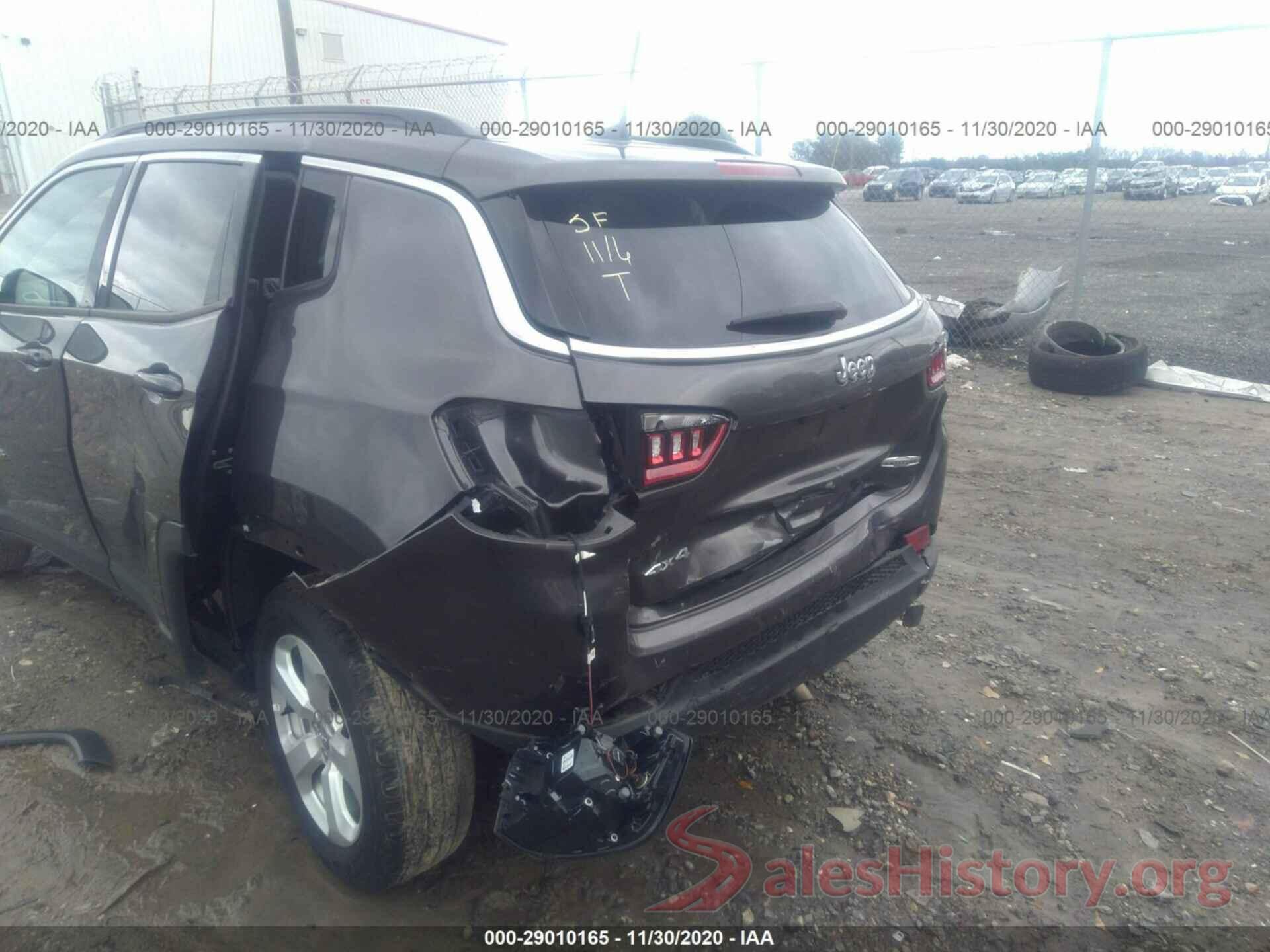 3C4NJDBB4KT829166 2019 JEEP COMPASS