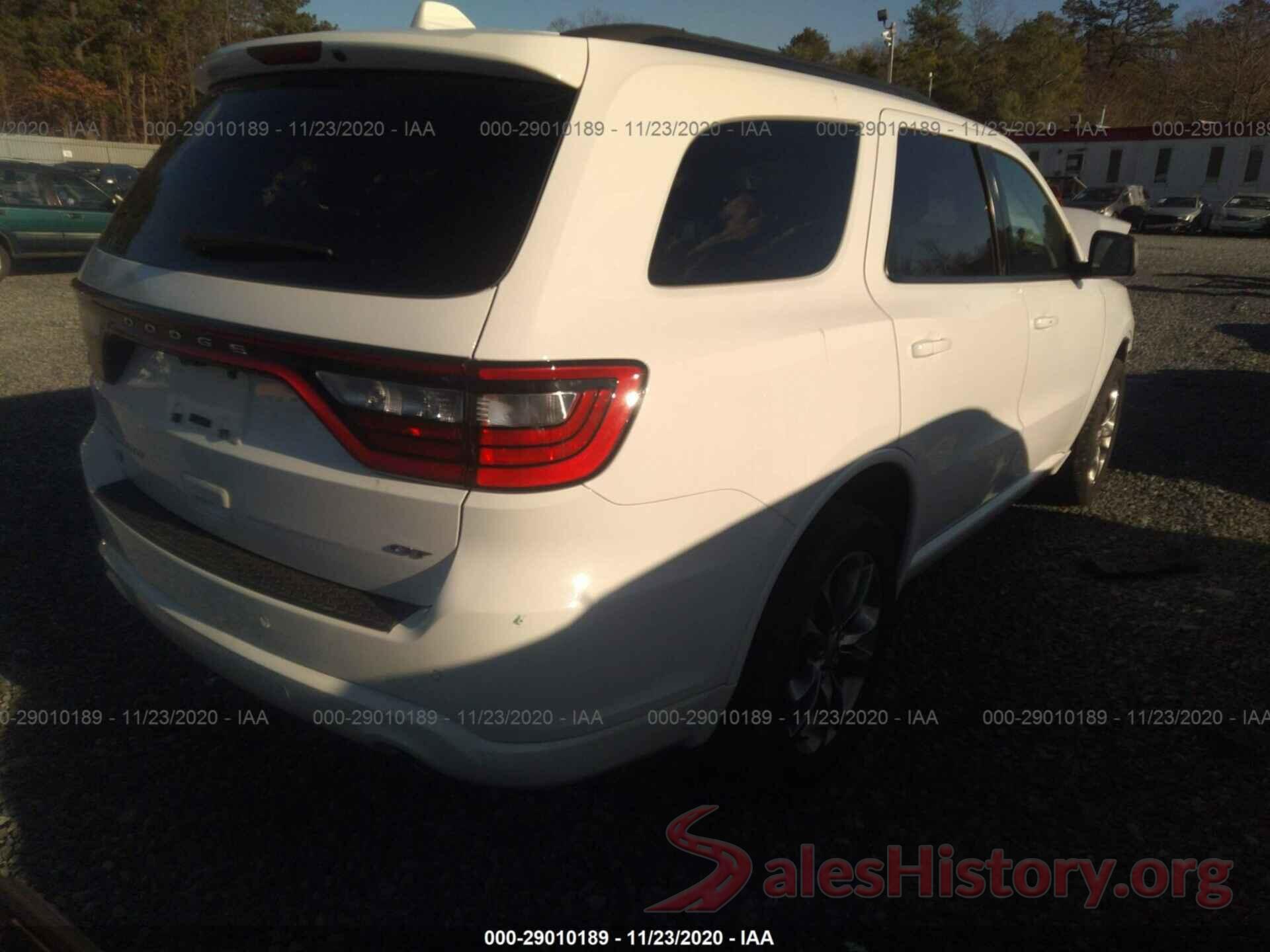 1C4RDJDGXLC257369 2020 DODGE DURANGO