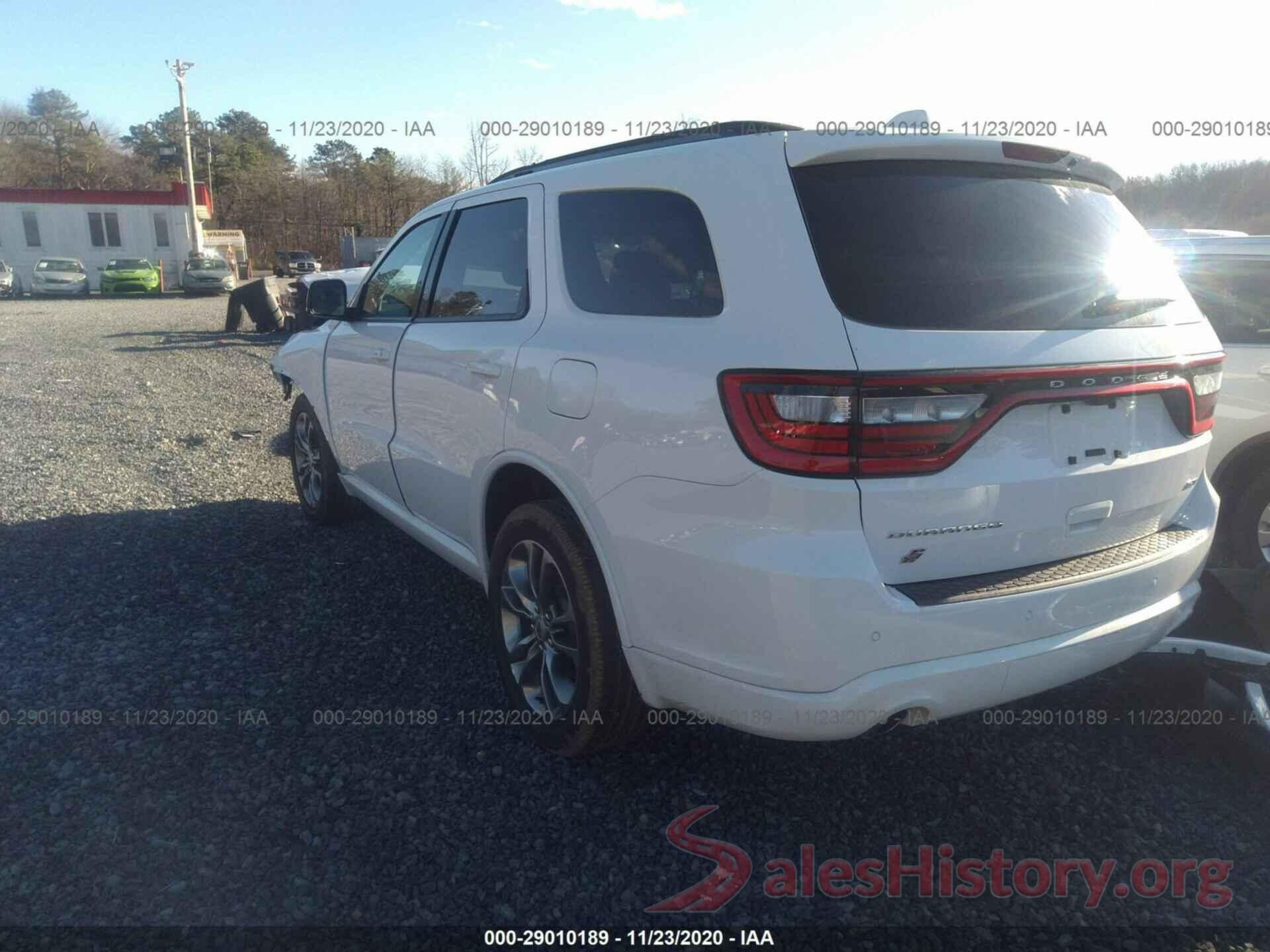 1C4RDJDGXLC257369 2020 DODGE DURANGO