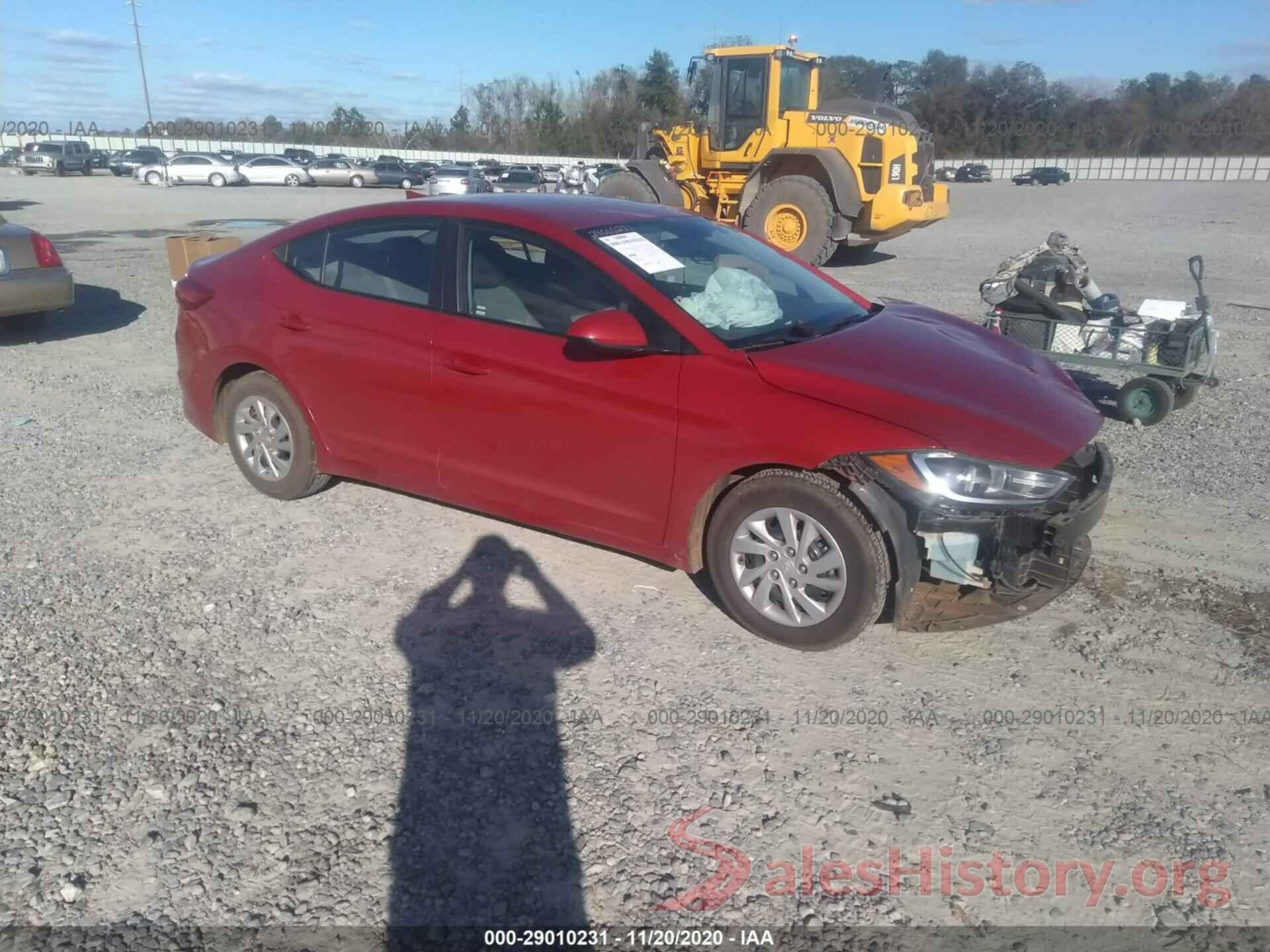 KMHD74LF4HU135521 2017 HYUNDAI ELANTRA