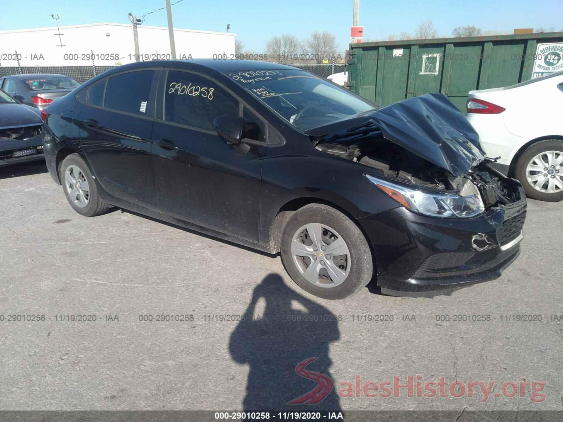 1G1BC5SM4J7167024 2018 CHEVROLET CRUZE