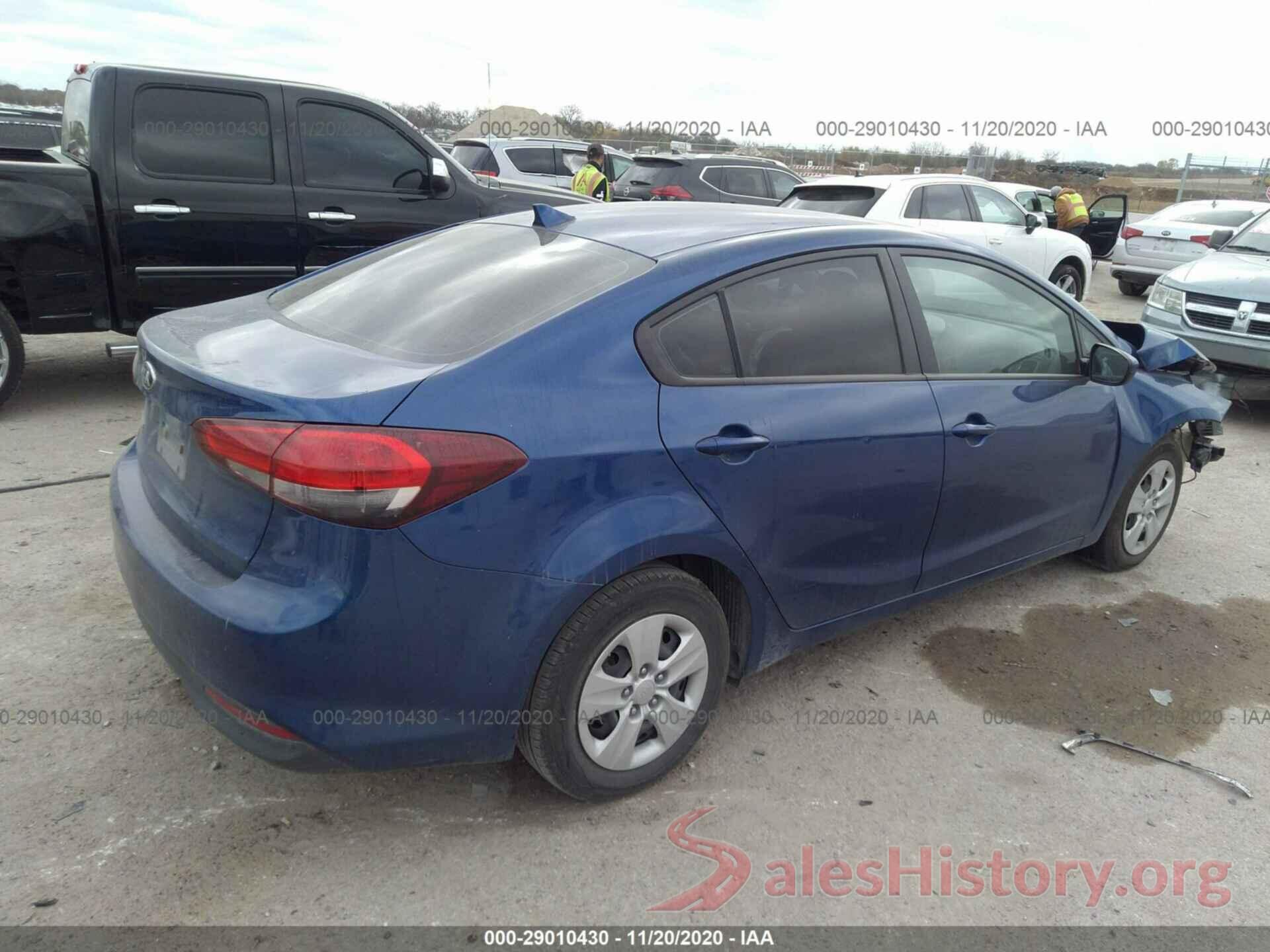 3KPFK4A77HE064689 2017 KIA FORTE