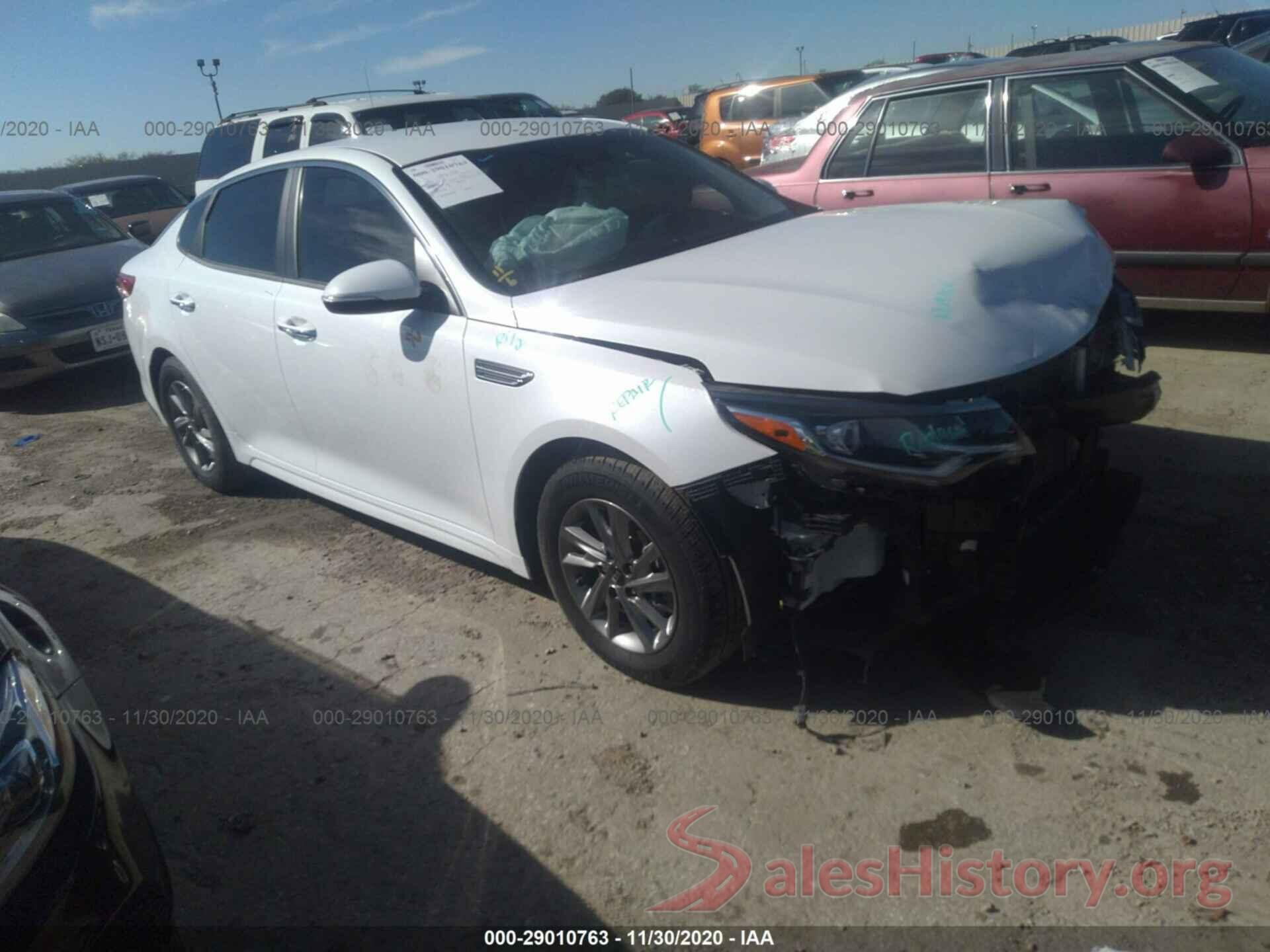 5XXGT4L32KG320571 2019 KIA OPTIMA