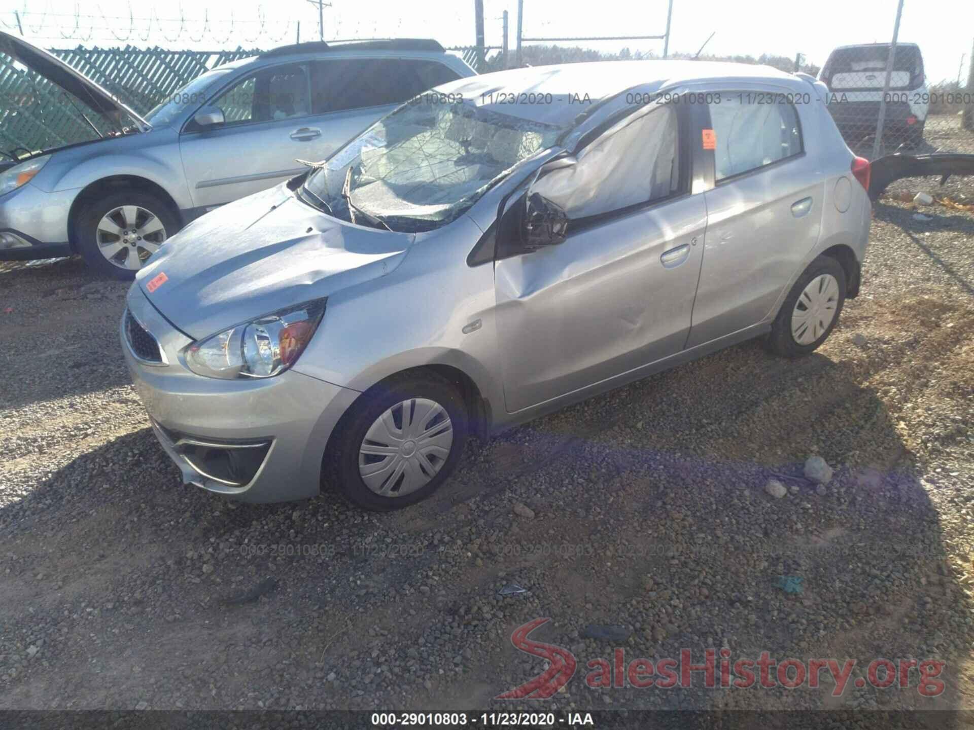 ML32A3HJ3HH012115 2017 MITSUBISHI MIRAGE