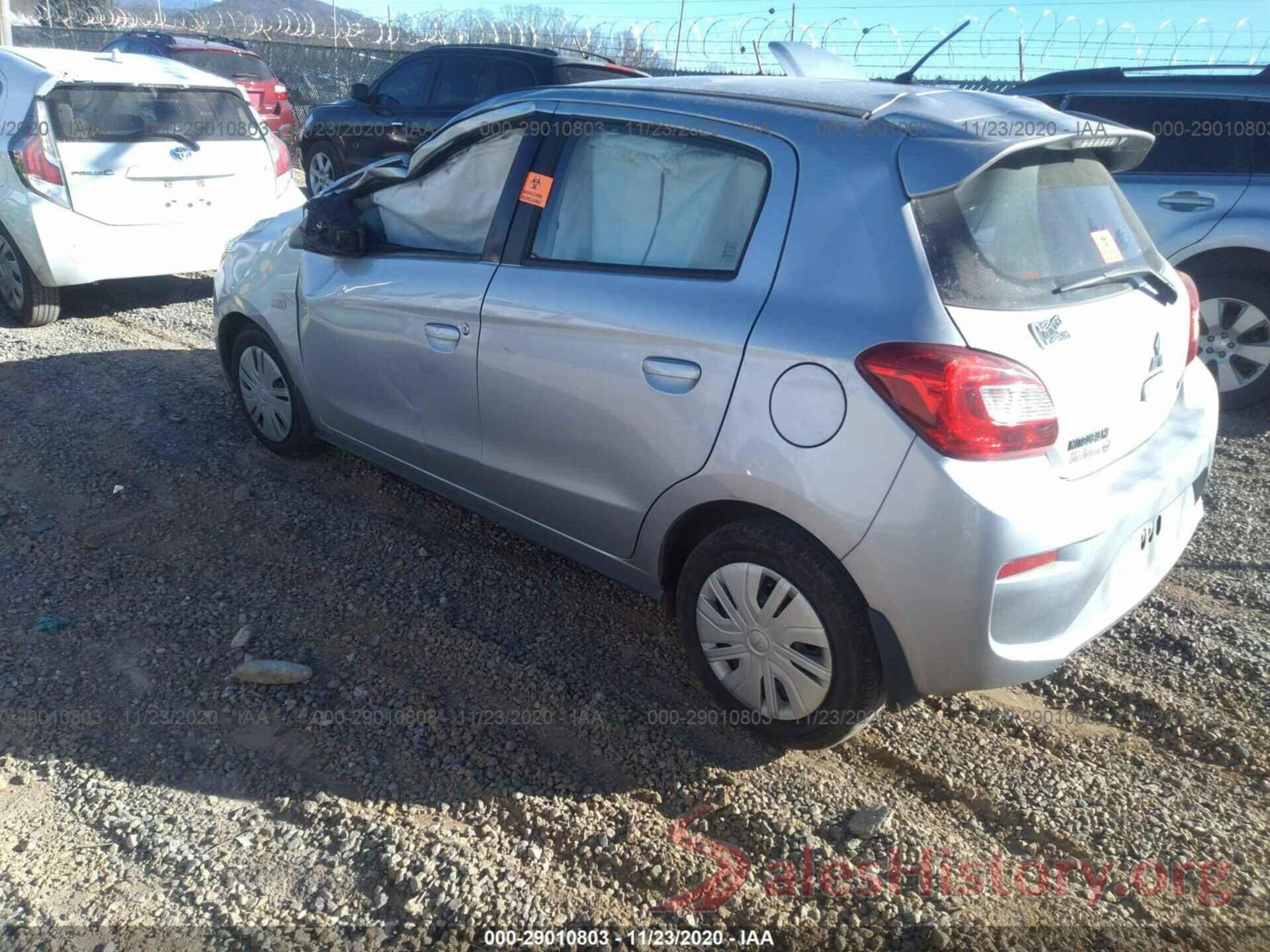 ML32A3HJ3HH012115 2017 MITSUBISHI MIRAGE