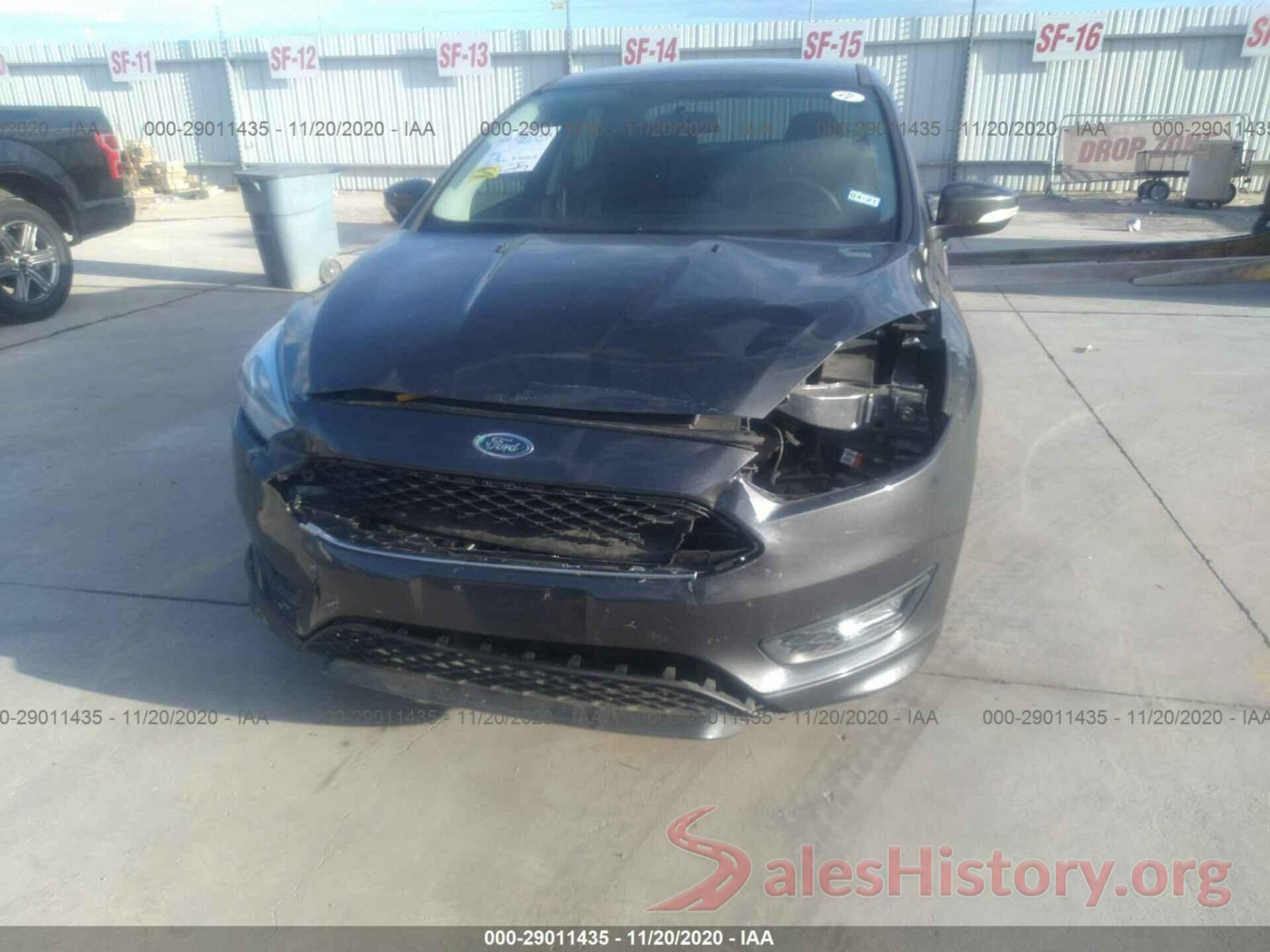 1FADP3F29GL387136 2016 FORD FOCUS