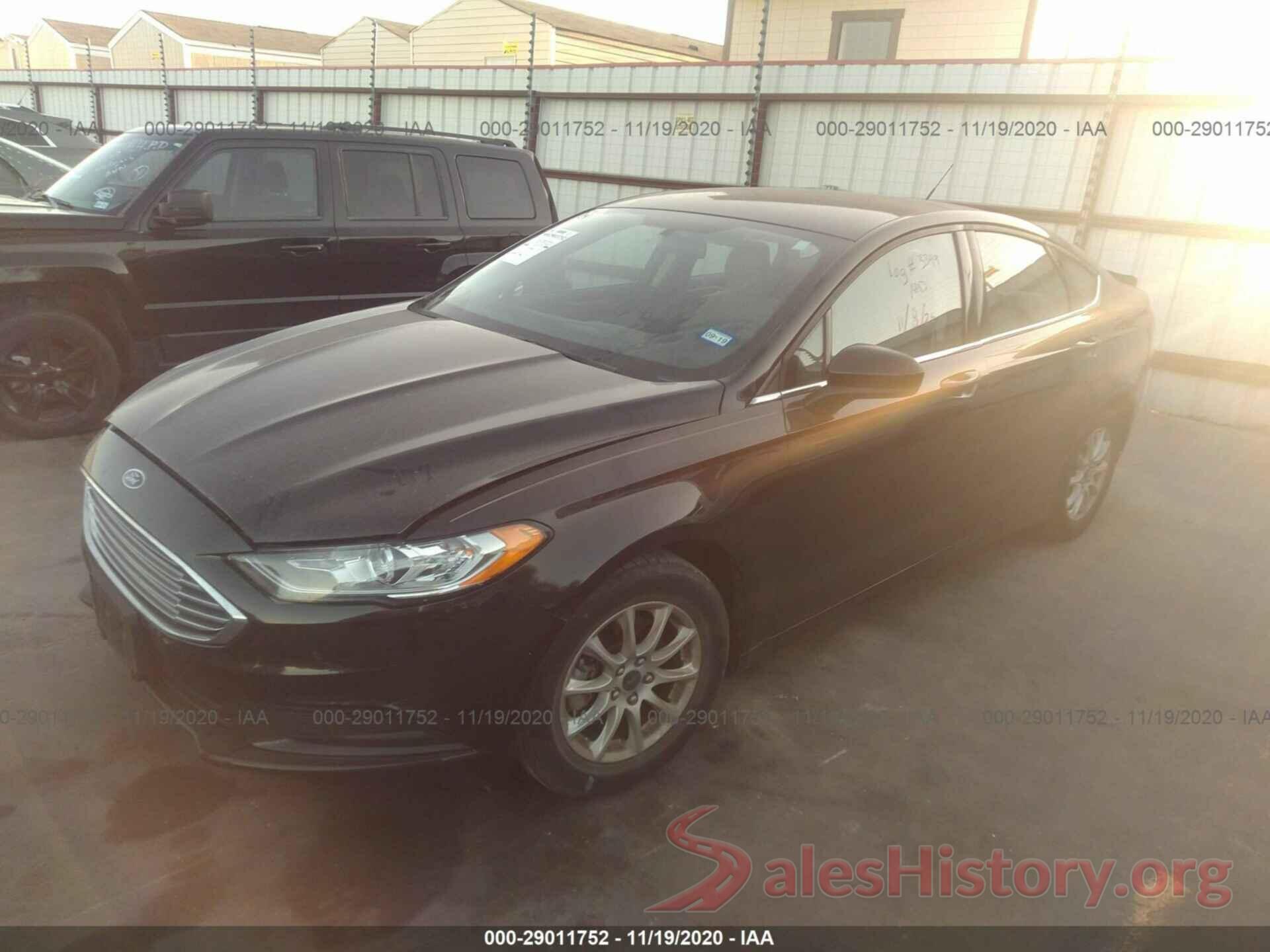 3FA6P0G75HR157100 2017 FORD FUSION